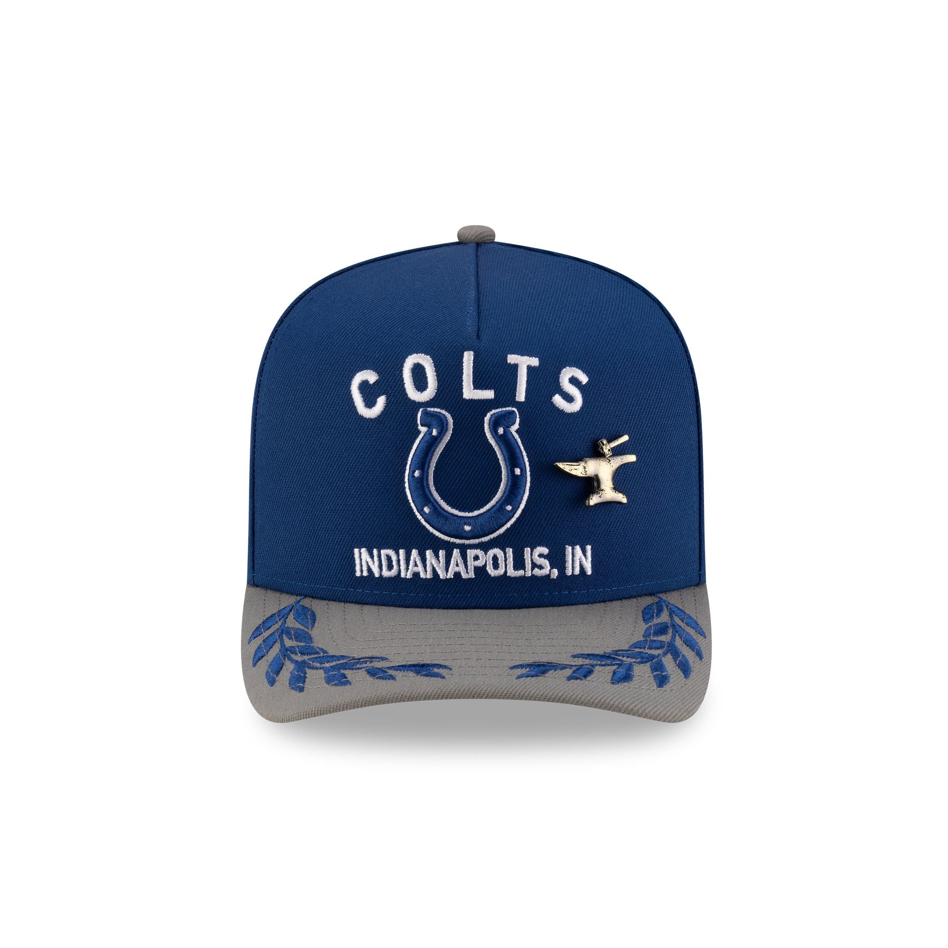 Alternative view of Indianapolis Colts 2025 Draft 59Fifty A-Frame Fitted Hat