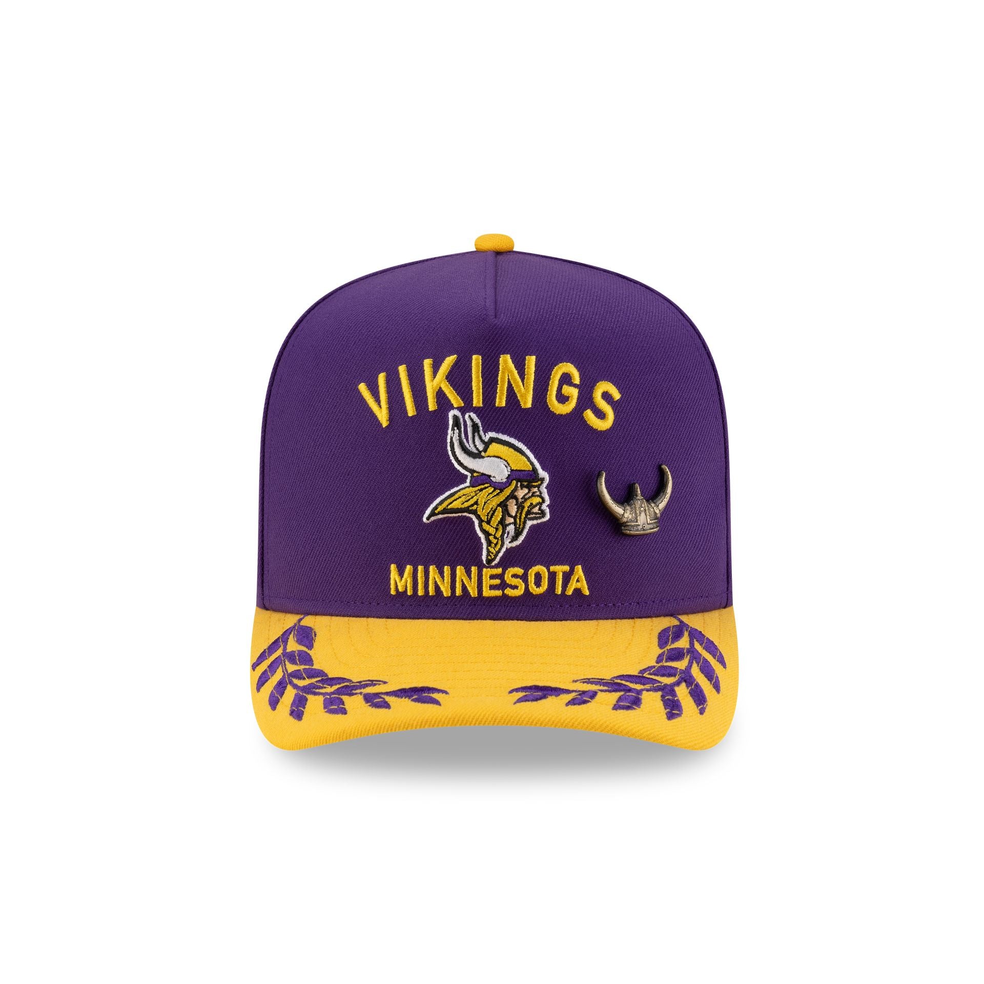 Alternative view of Minnesota Vikings 2025 Draft 59Fifty A-Frame Fitted Hat