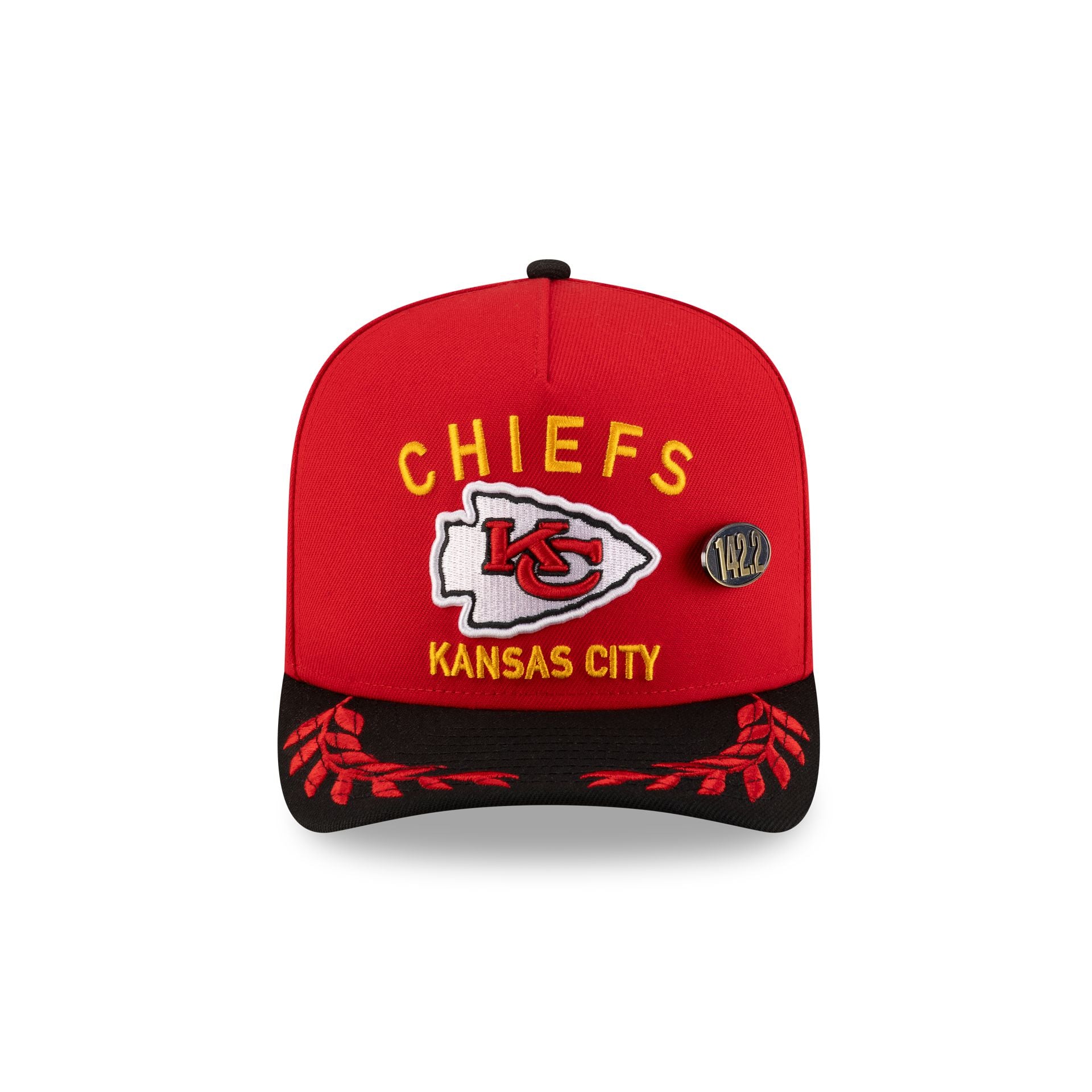 Alternative view of Kansas City Chiefs 2025 Draft 59Fifty A-Frame Fitted Hat