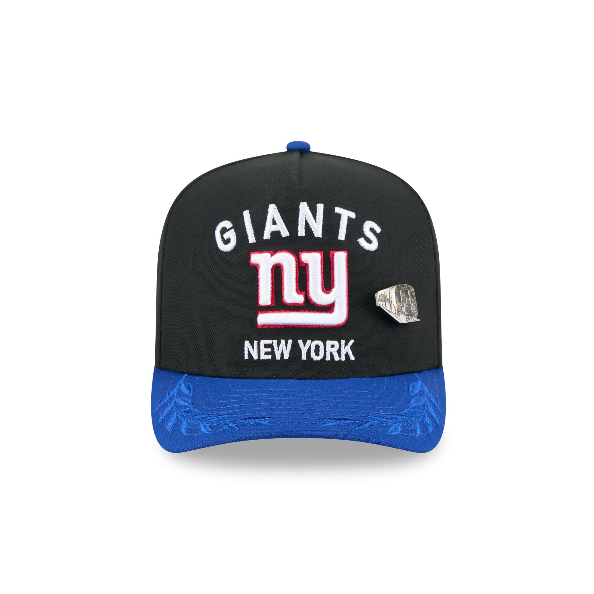 Alternative view of New York Giants 2025 Draft Black 59Fifty A-Frame Fitted Hat