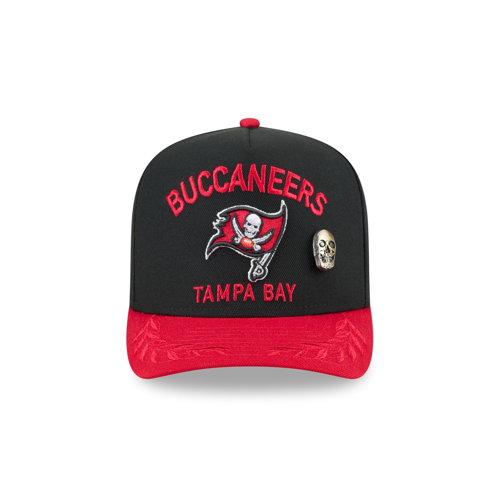 Alternative view of Tampa Bay Buccaneers 2025 Draft Black 59Fifty A-Frame Fitted Hat