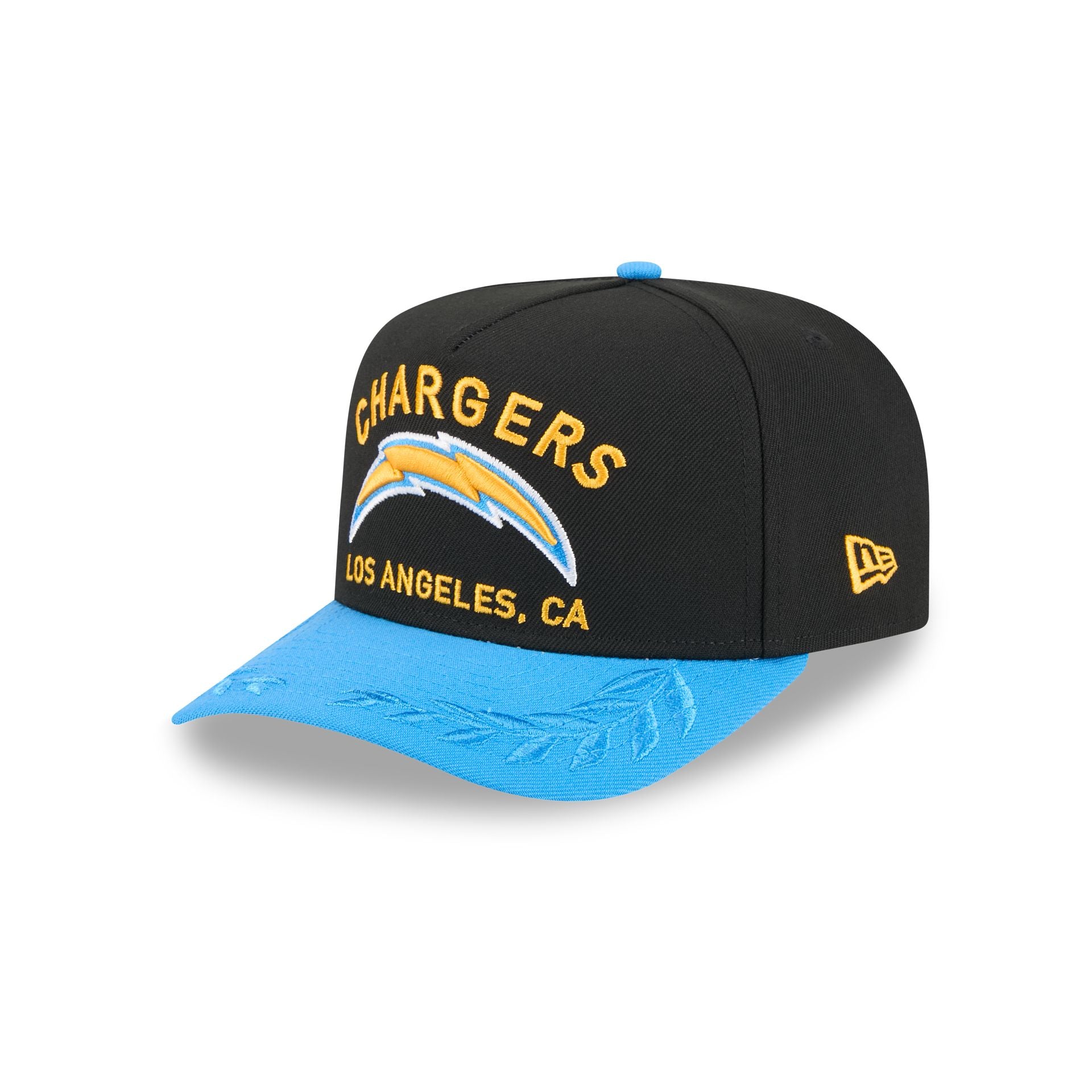 Los Angeles Chargers 2025 Draft 9Fifty A-Frame Snapback Hat