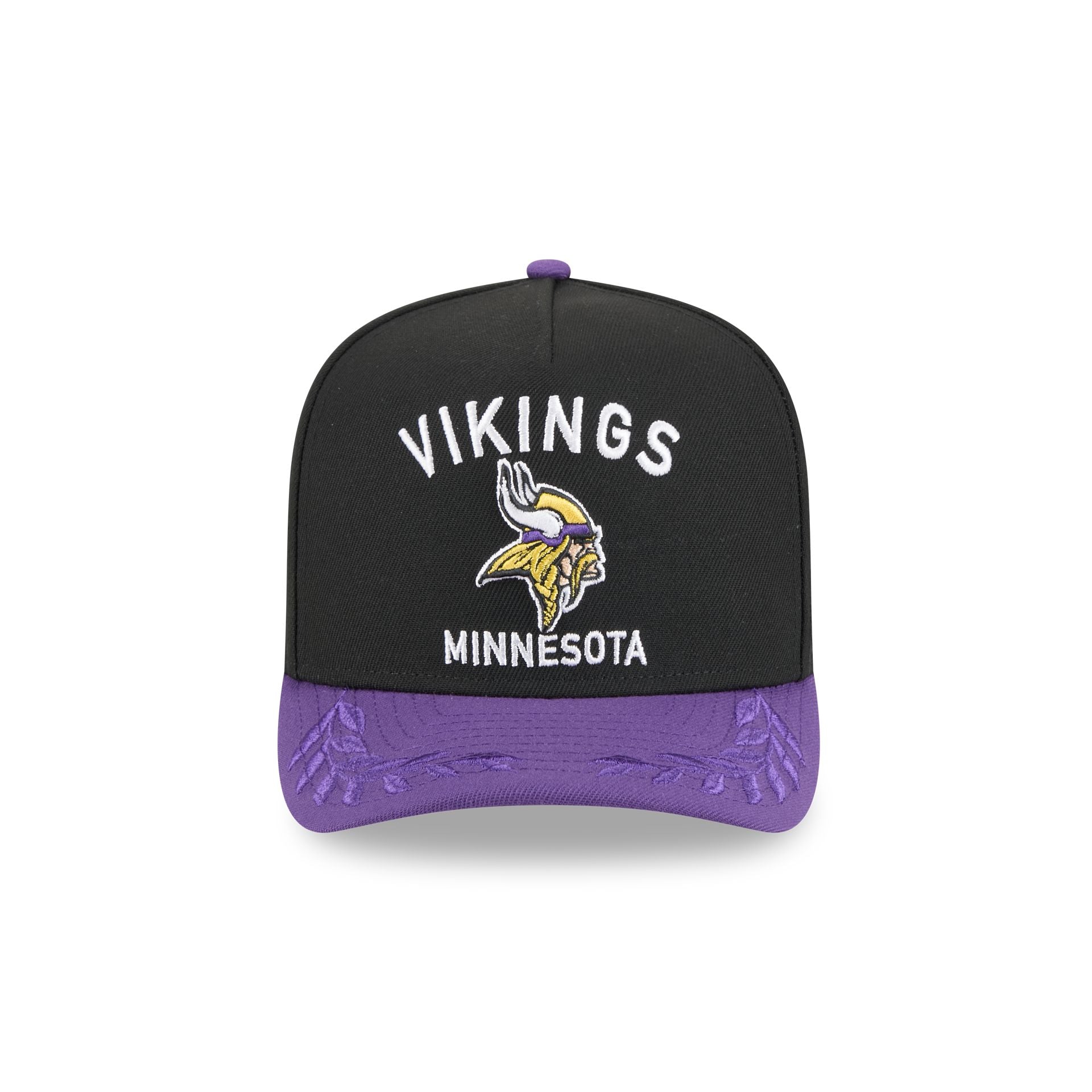 Alternative view of Minnesota Vikings 2025 Draft 9Fifty A-Frame Snapback Hat