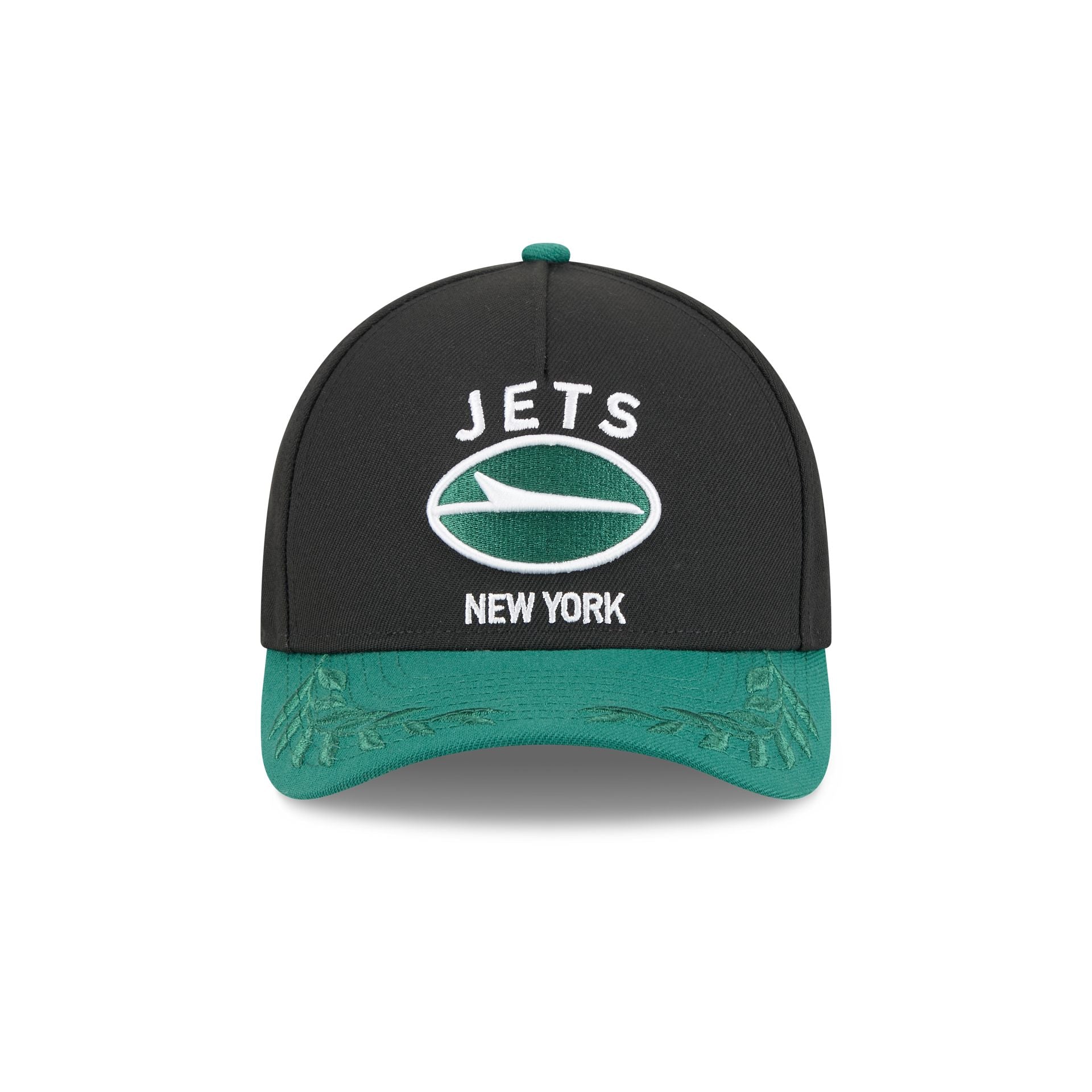 Alternative view of New York Jets 2025 Draft 9Forty M-Crown A-Frame Snapback Hat