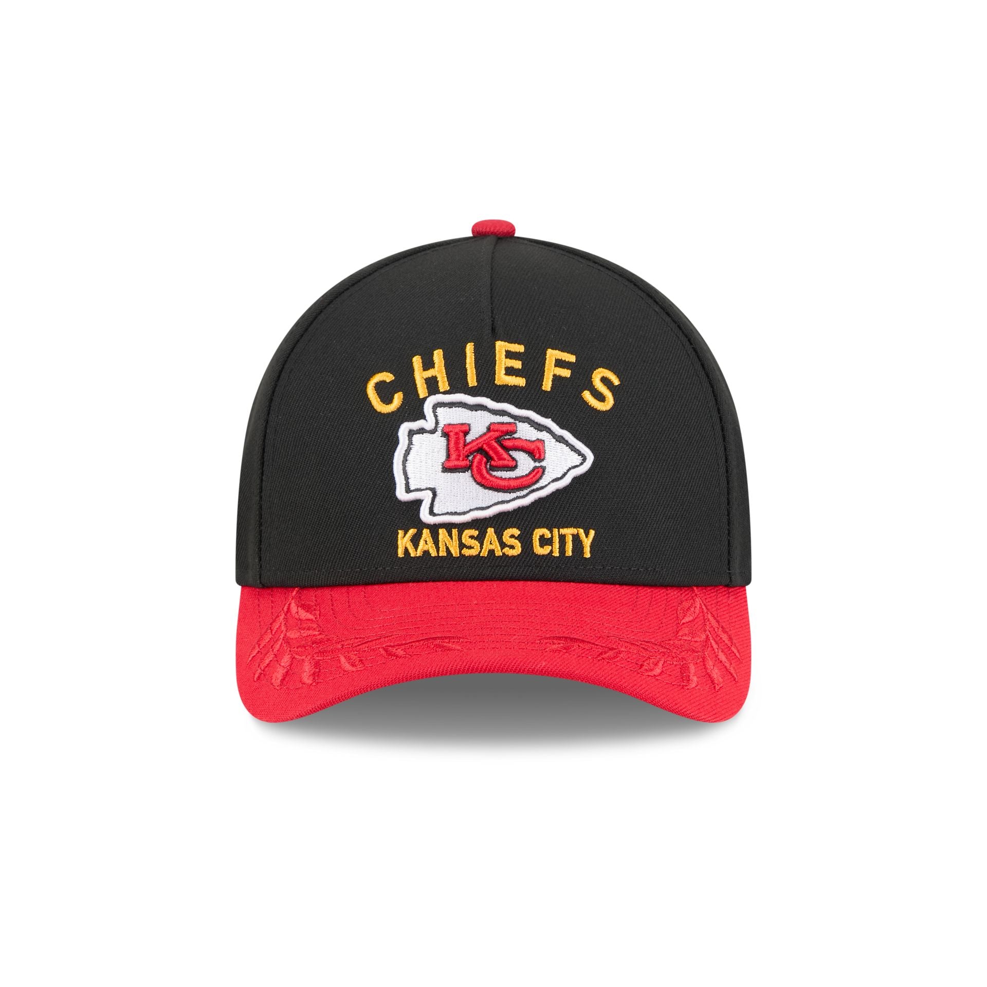 Alternative view of Kansas City Chiefs 2025 Draft 9Forty M-Crown A-Frame Snapback Hat