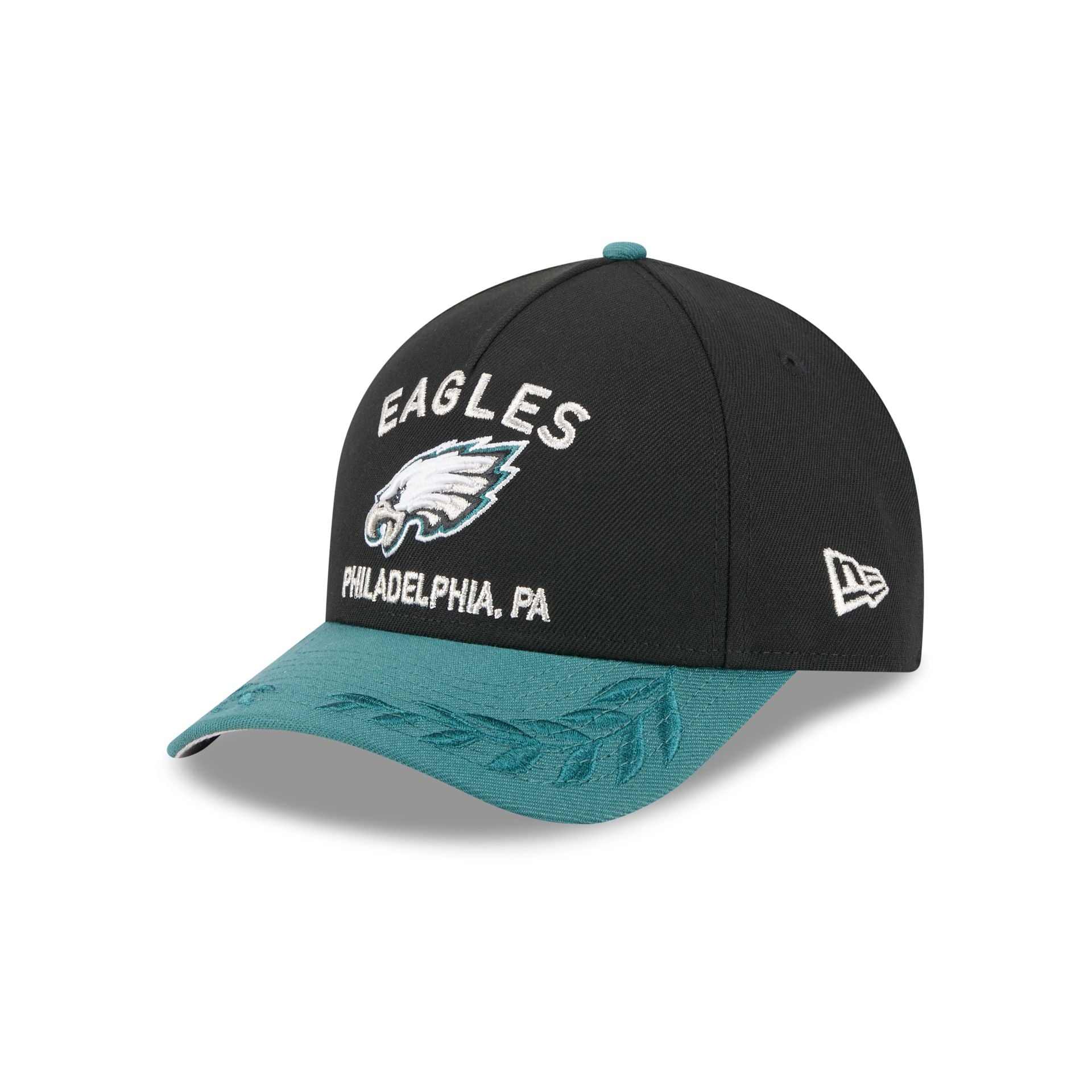 Philadelphia Eagles 2025 Draft 9Forty M-Crown A-Frame Snapback Hat