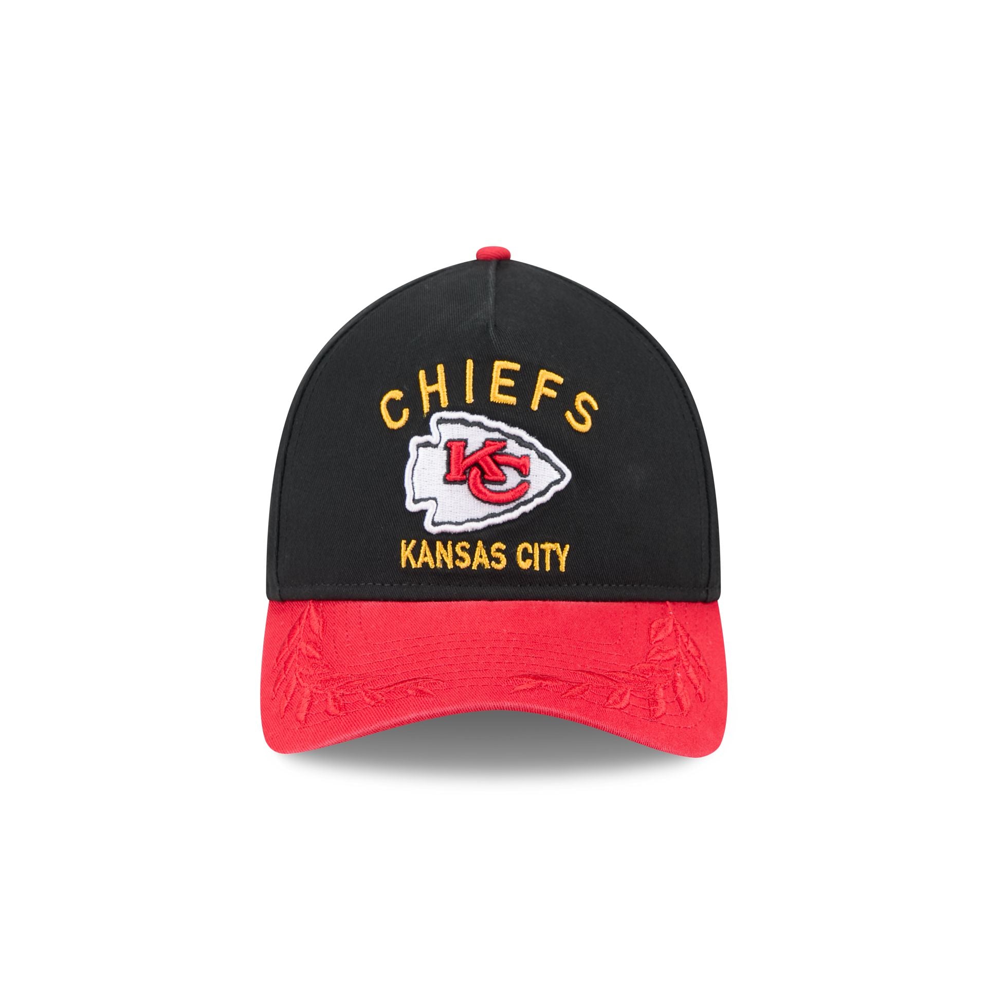 Alternative view of Kansas City Chiefs 2025 Draft 9Twenty A-Frame Adjustable Hat