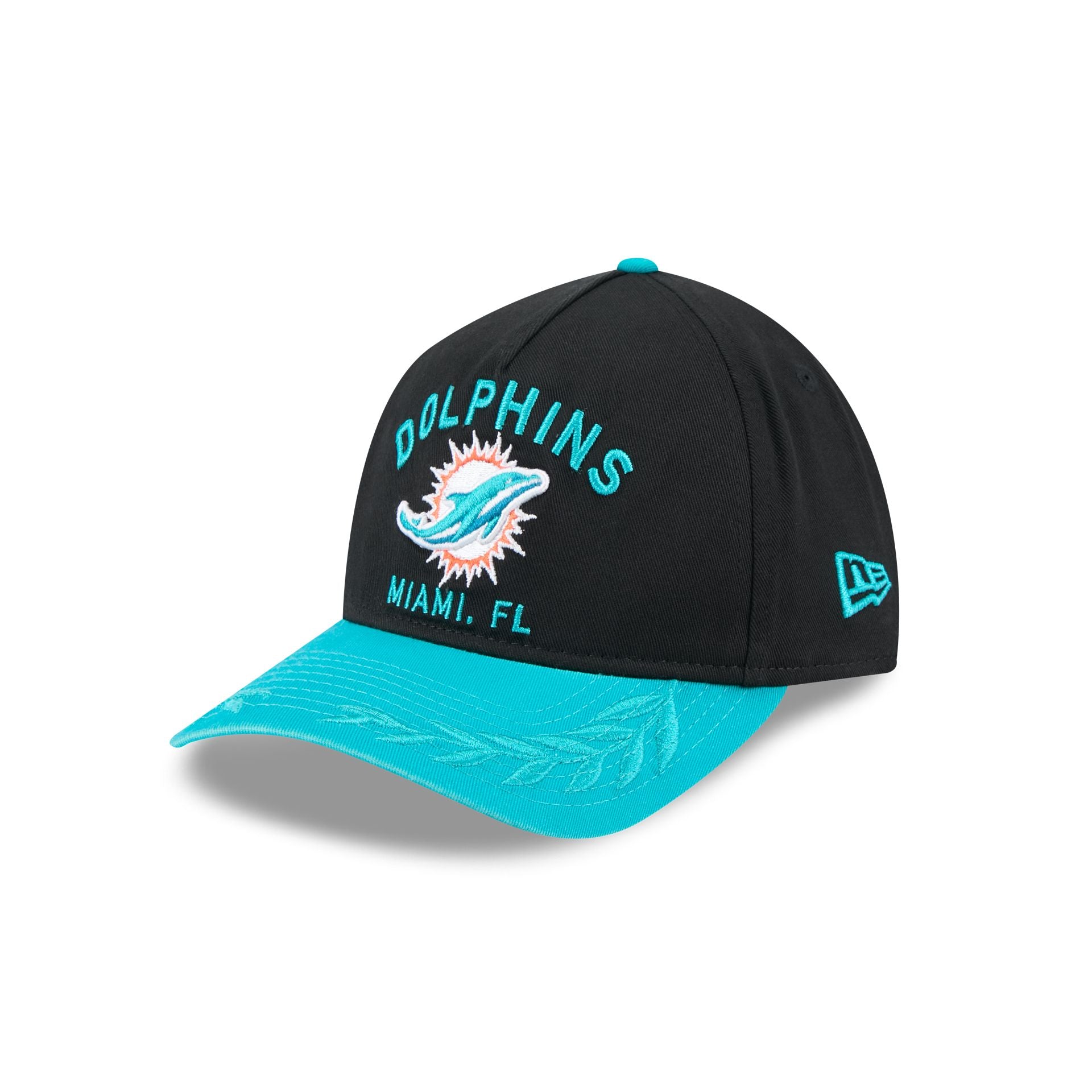 Miami Dolphins 2025 Draft 9Twenty A-Frame Adjustable Hat