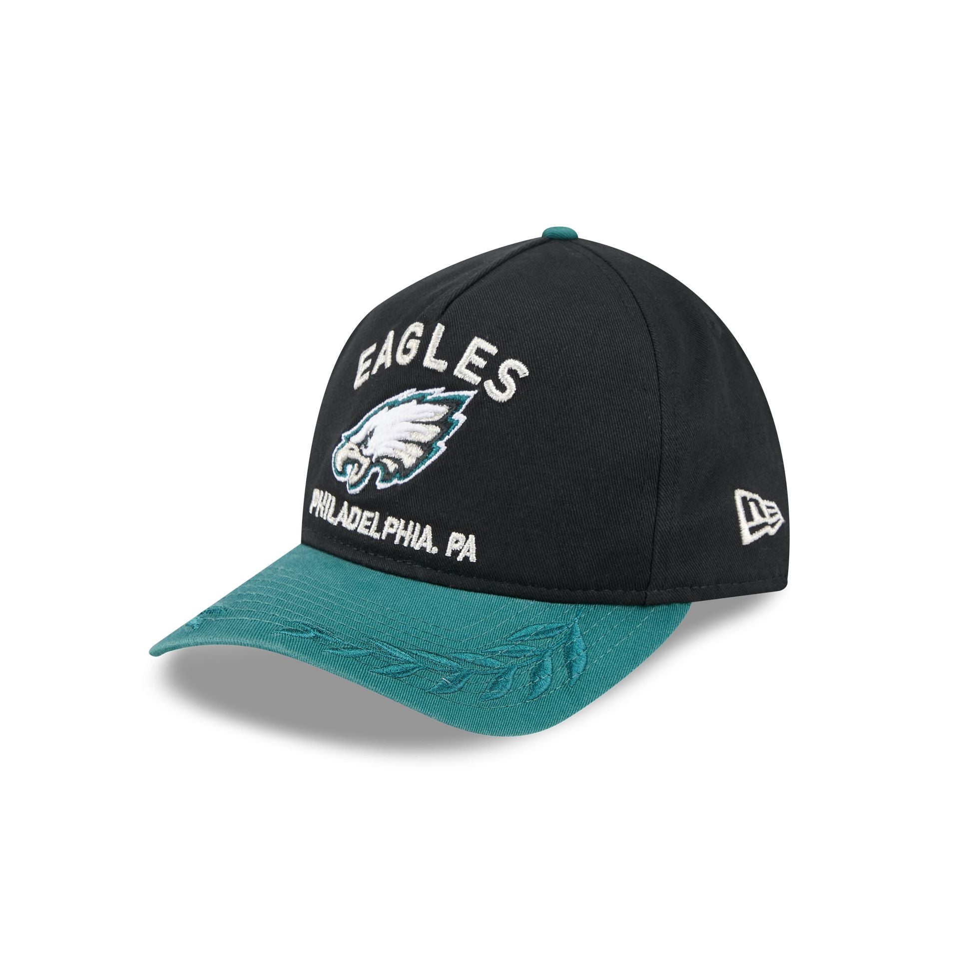 Philadelphia Eagles 2025 Draft 9Twenty A-Frame Adjustable Hat