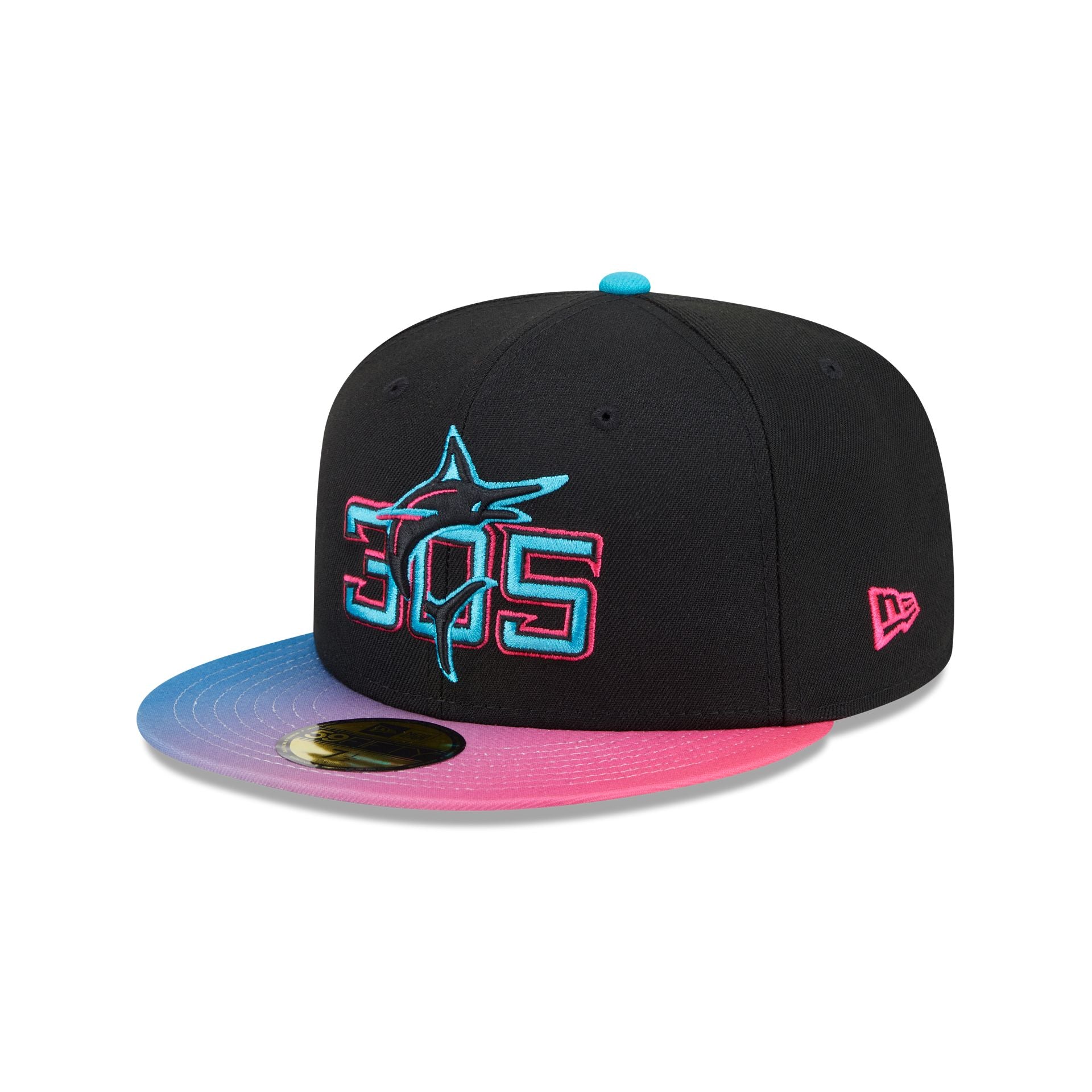 Miami Marlins City Connect 59Fifty Fitted Hat