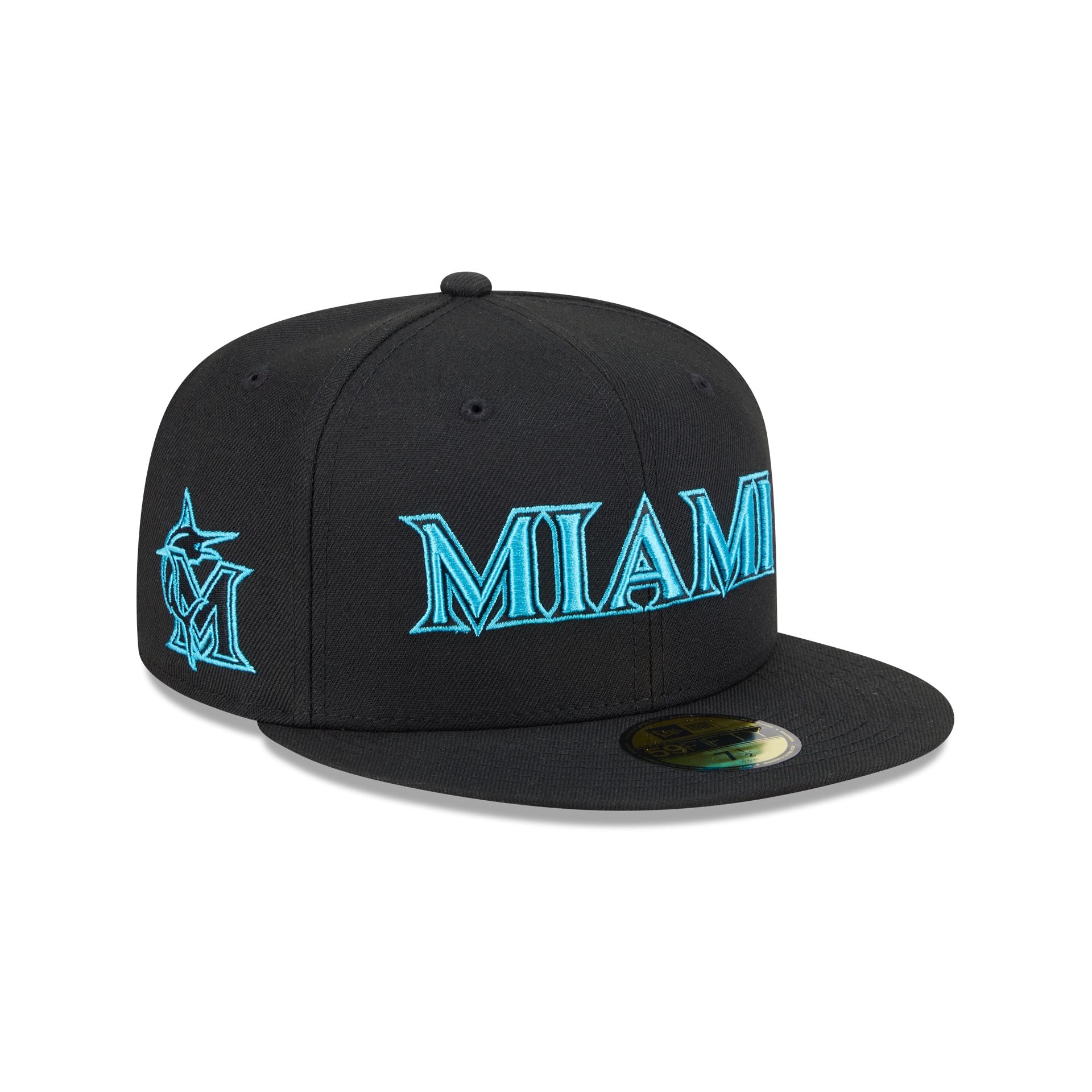 Miami Marlins City Connect Fan Pack Alt 59Fifty Fitted Hat