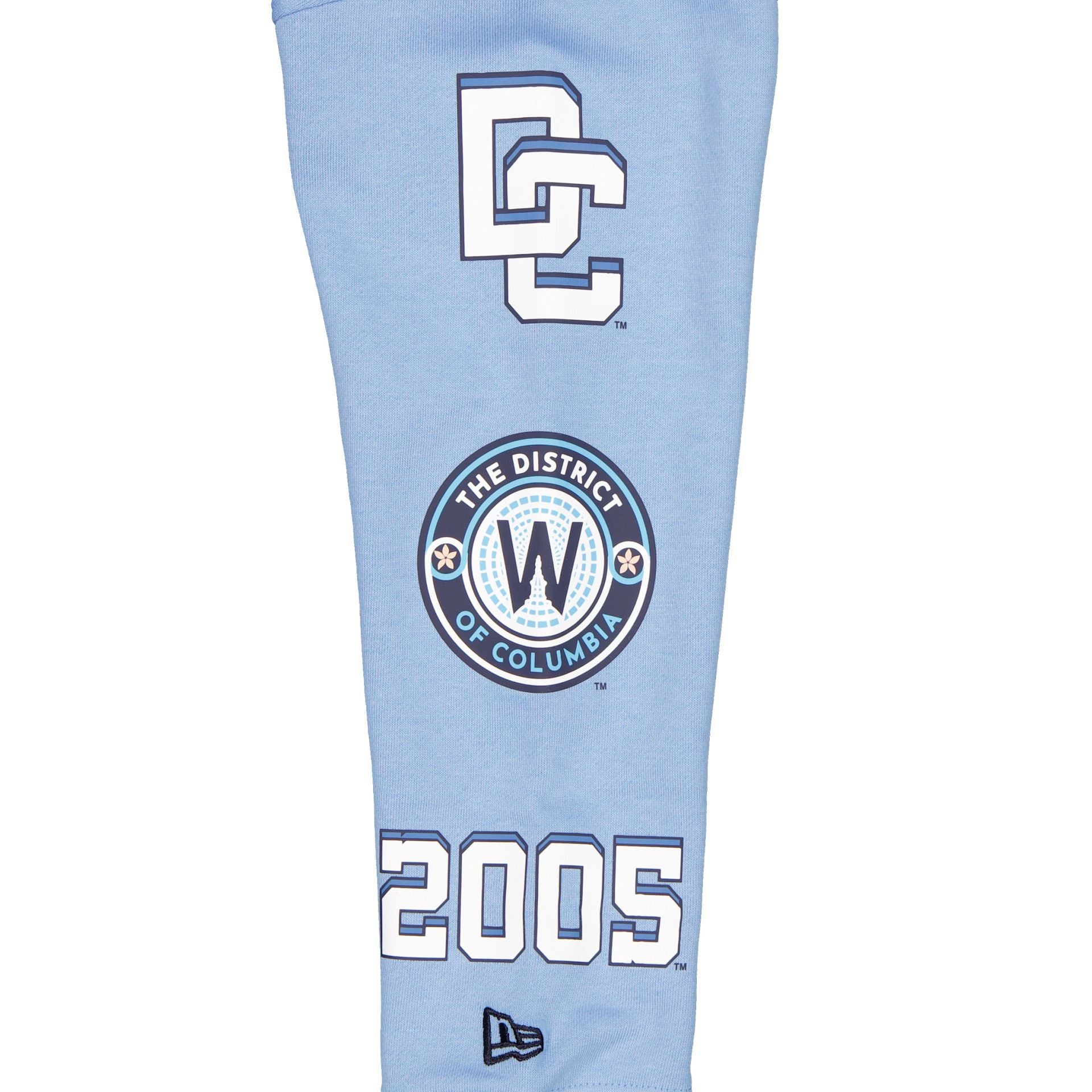 Alternative view of Washington Nationals City Connect Pastel Blue Hoodie