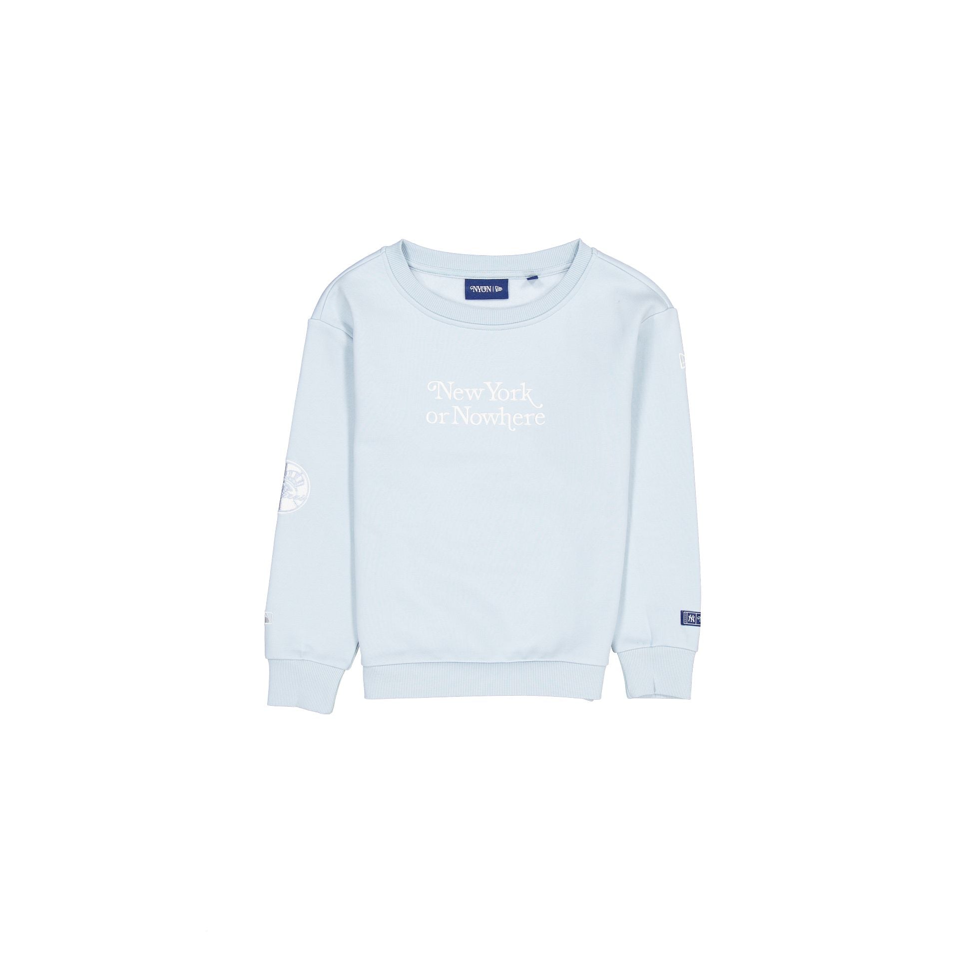 New York Or Nowhere X New York Yankees Blue Youth Crewneck
