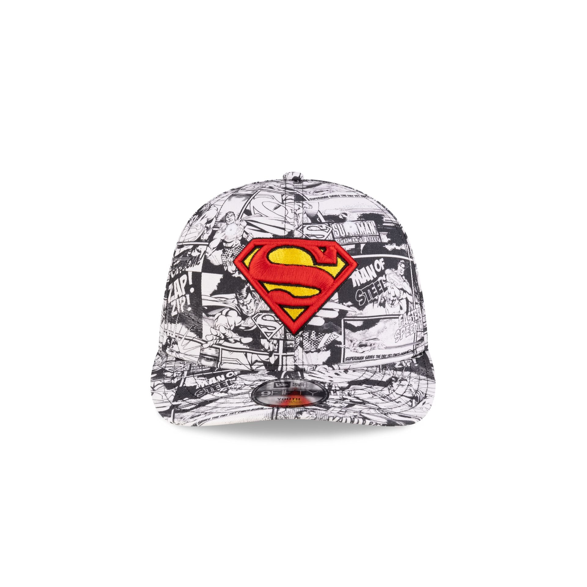 Alternative view of Superman Comic Book Kids 9Fifty Snapback Hat