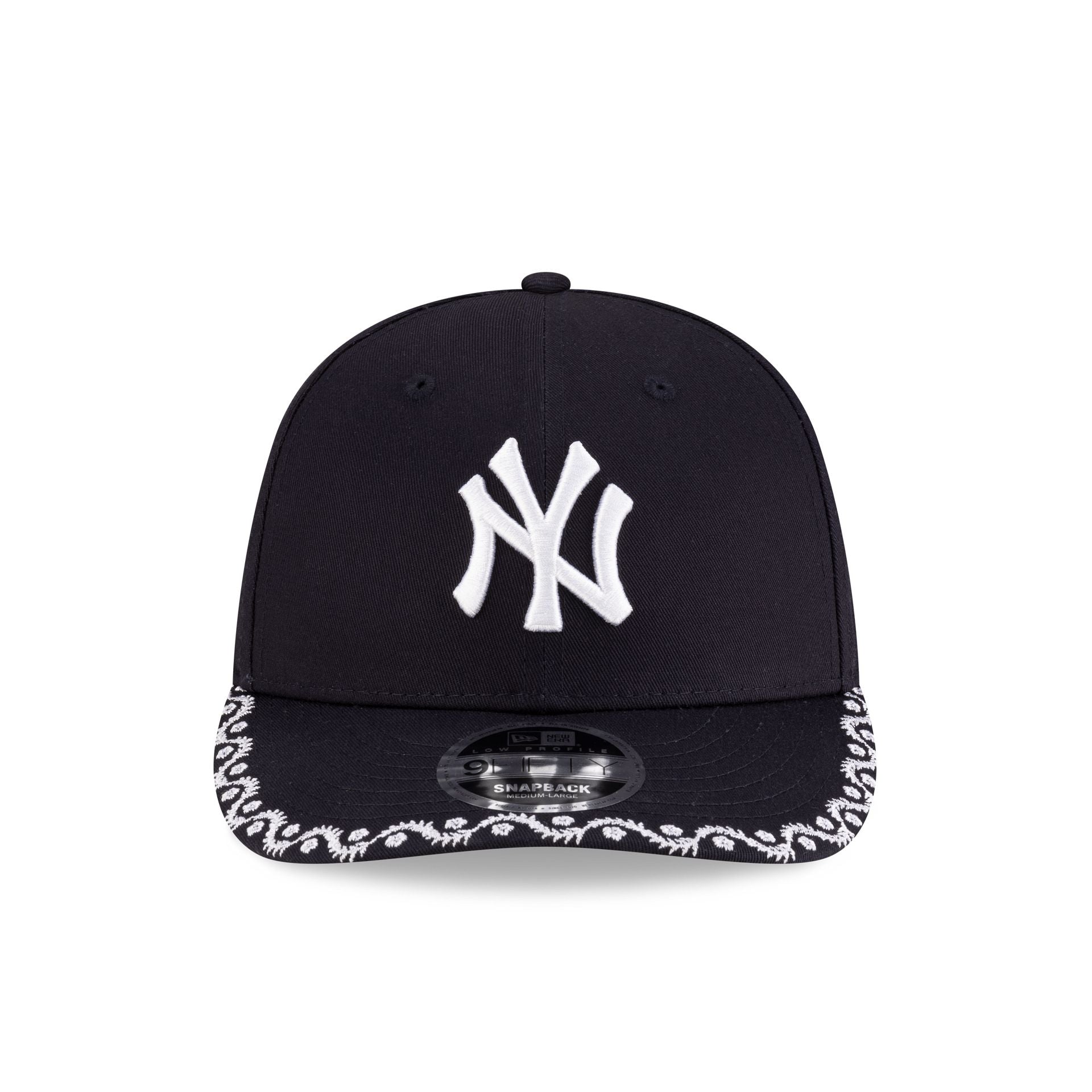 Alternative view of New York Yankees Floral Navy Low Profile 9Fifty Snapback Hat