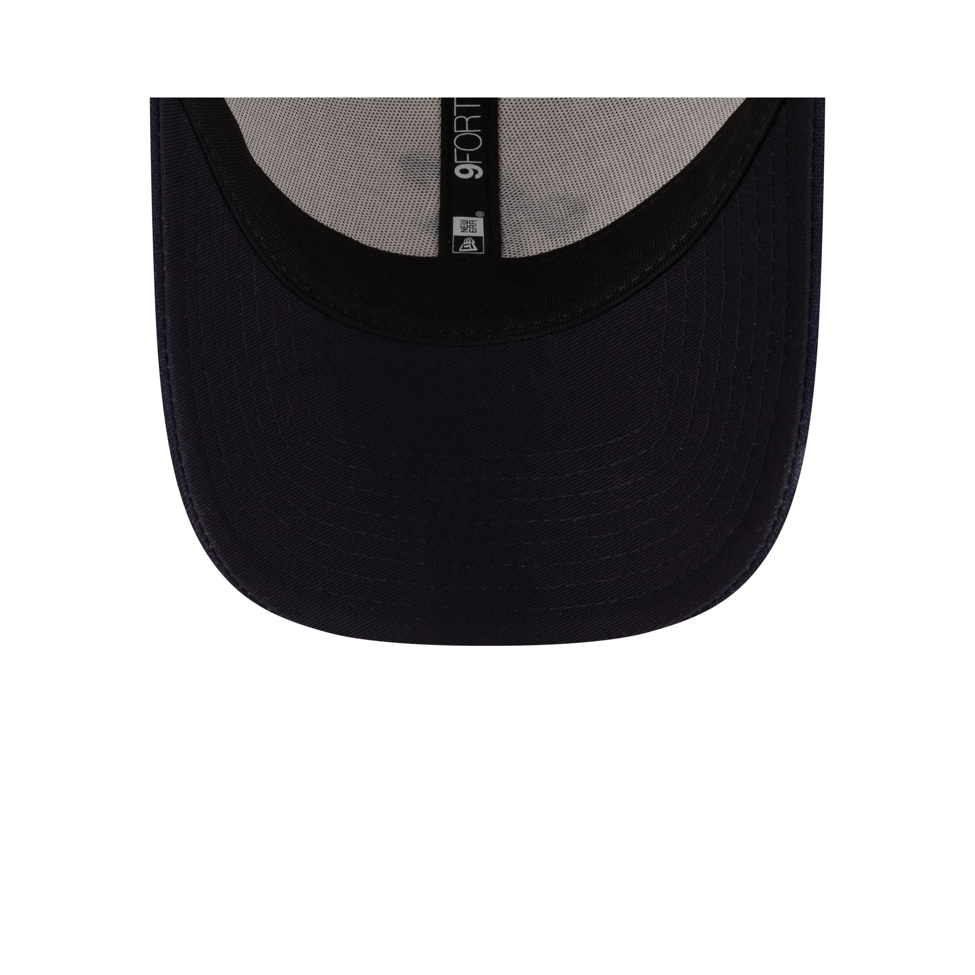 New Era Cap Linen Two Tone Navy 9Forty Adjustable Hat - Image 7