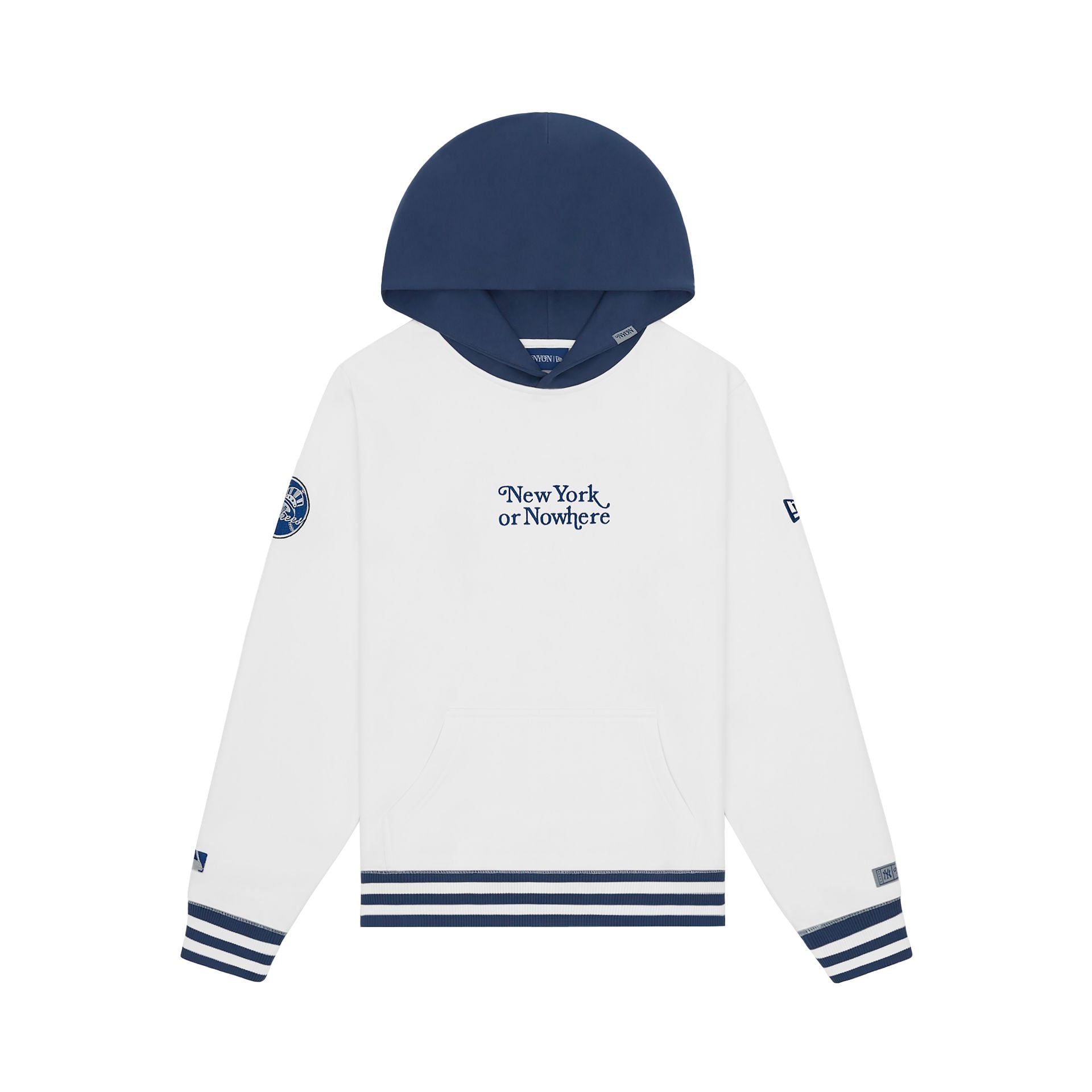 New York Or Nowhere X New York Yankees White Hoodie