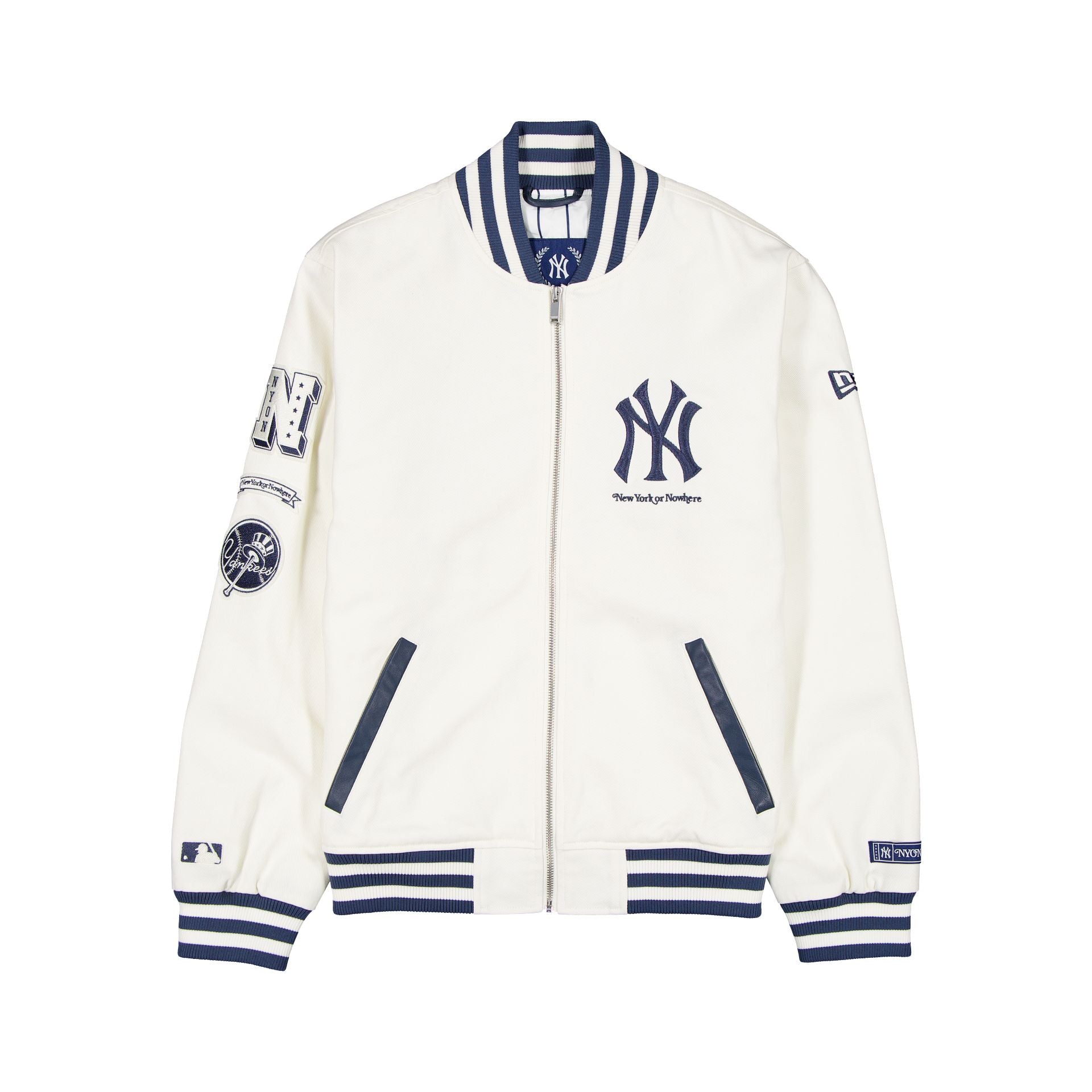 New York Or Nowhere X New York Yankees White Jacket