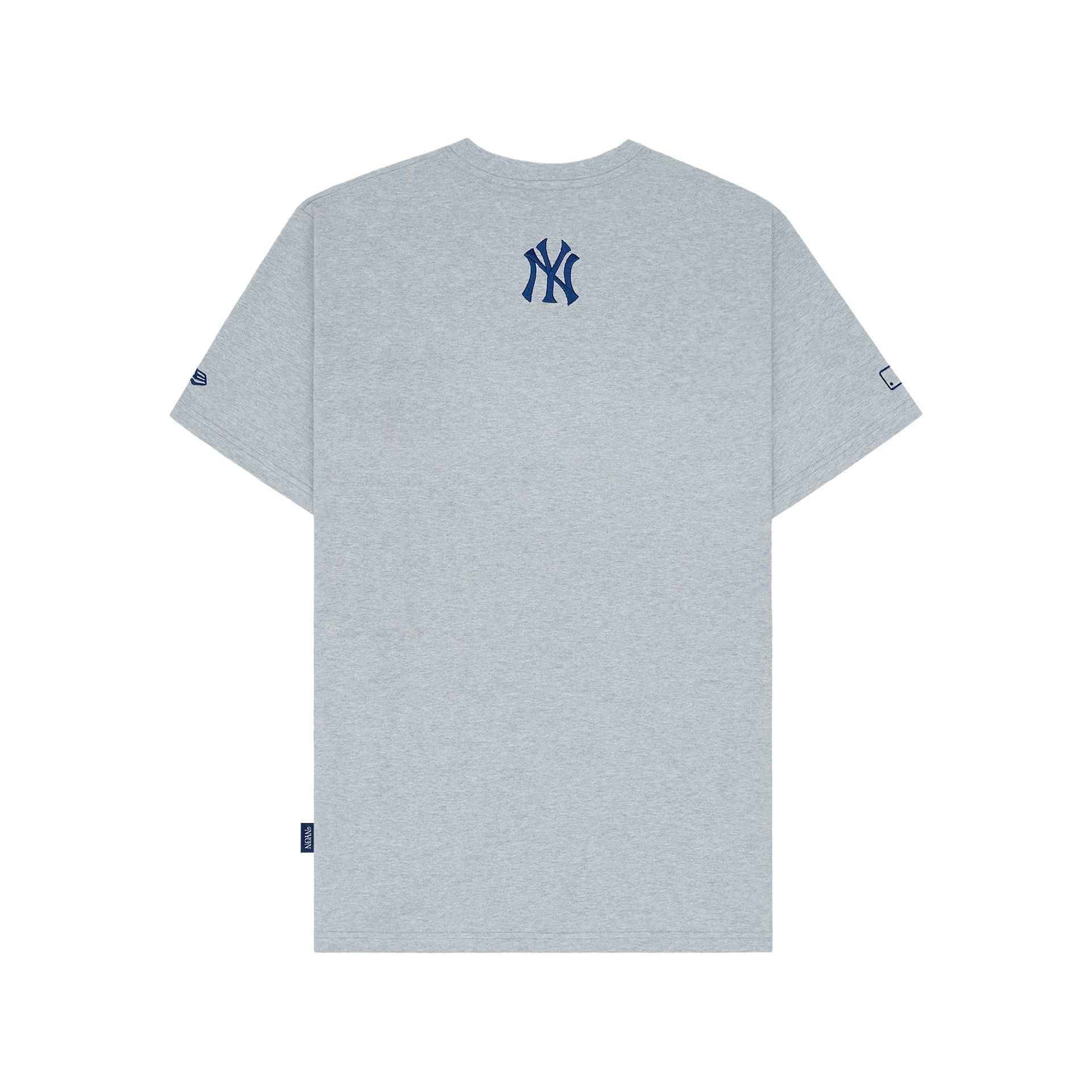 Alternative view of New York Or Nowhere X New York Yankees Gray T-Shirt