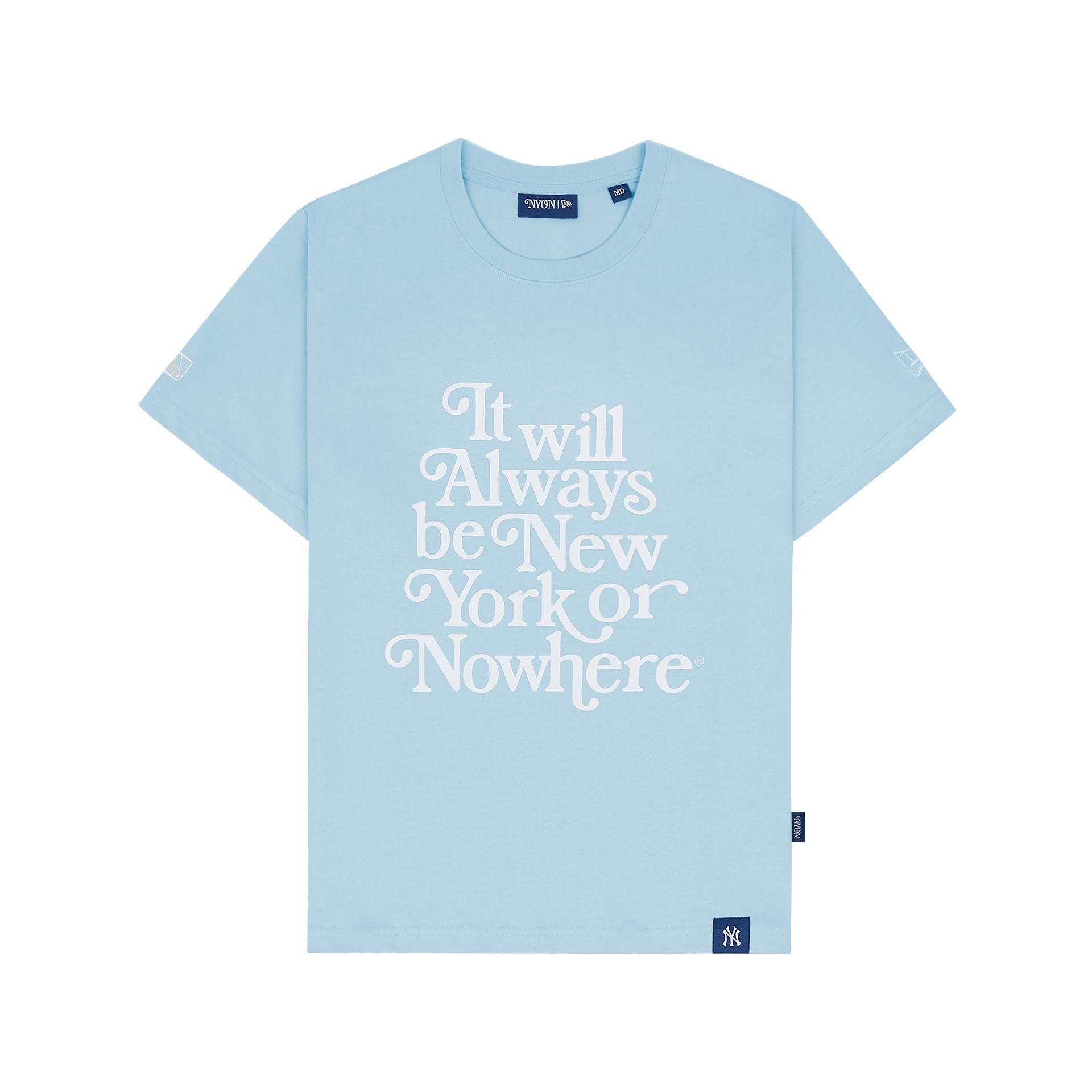 New York Or Nowhere X New York Yankees Blue Women's T-Shirt