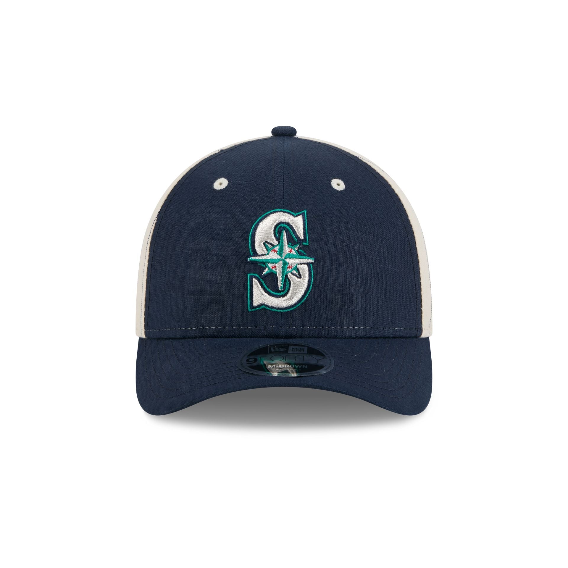 Alternative view of Seattle Mariners Linen 9Forty M-Crown Snapback Hat