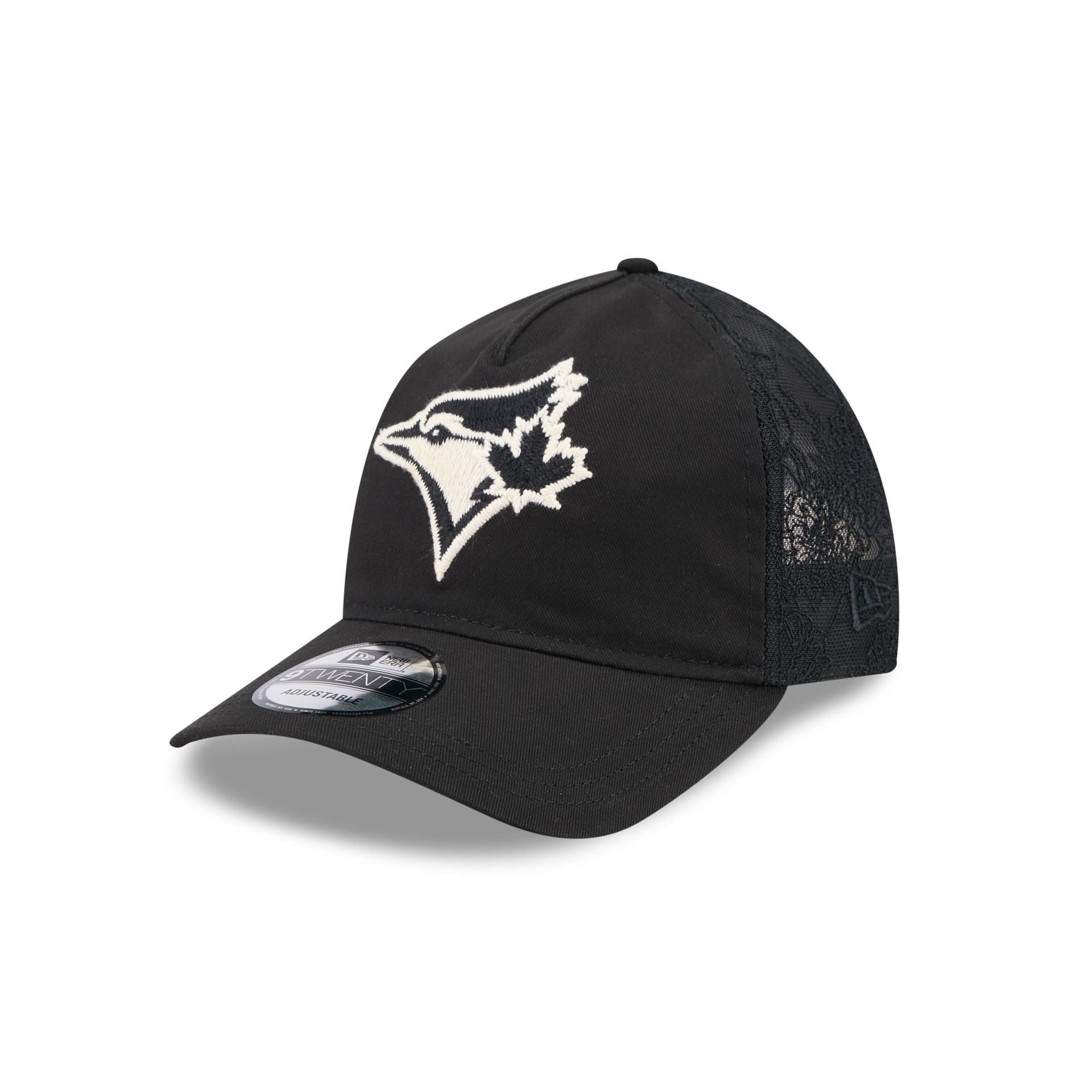 Toronto Blue Jays Embroidered Mesh 9Twenty A-Frame Adjustable Hat