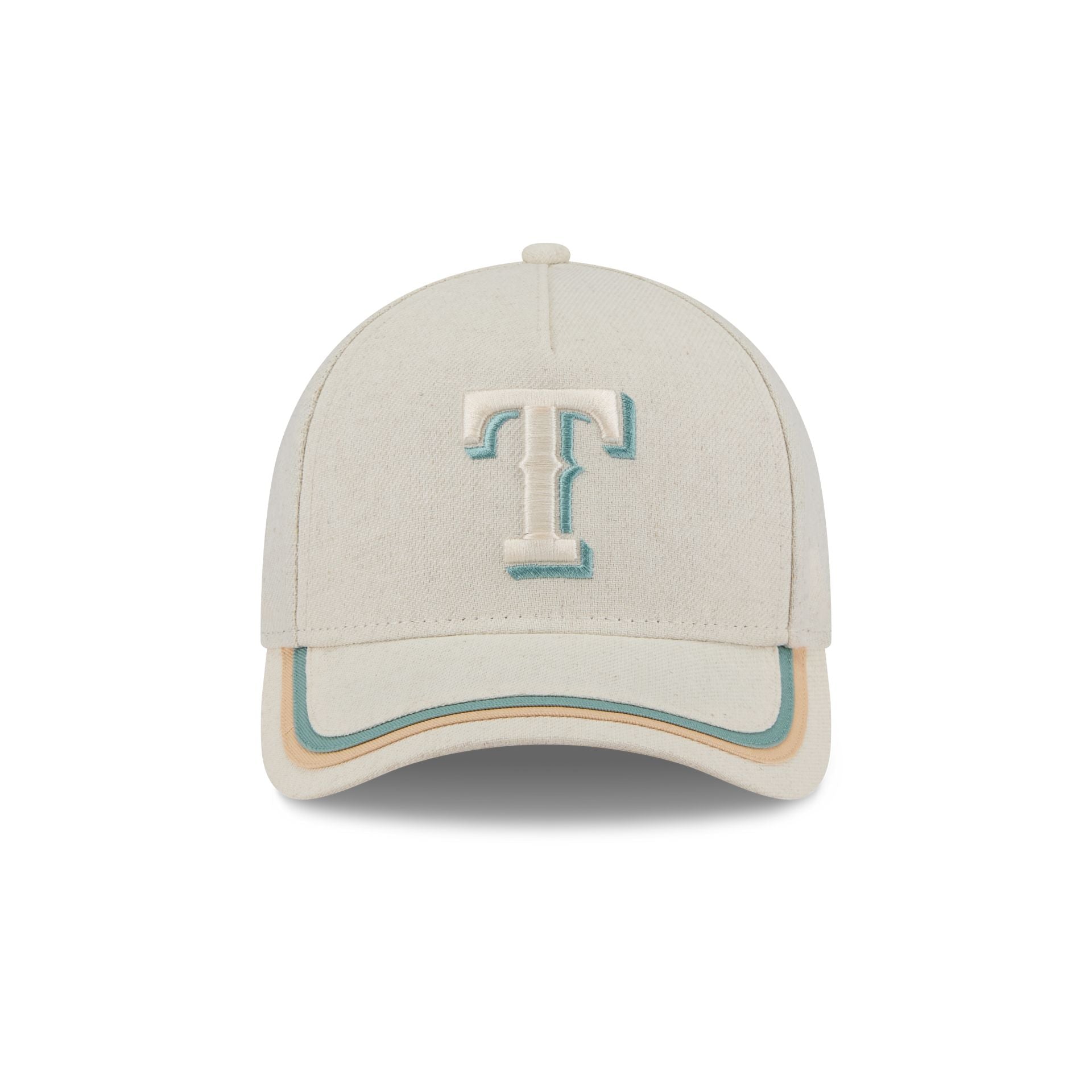 Alternative view of Texas Rangers Neutral Hemp 9Forty M-Crown A-Frame Adjustable Hat