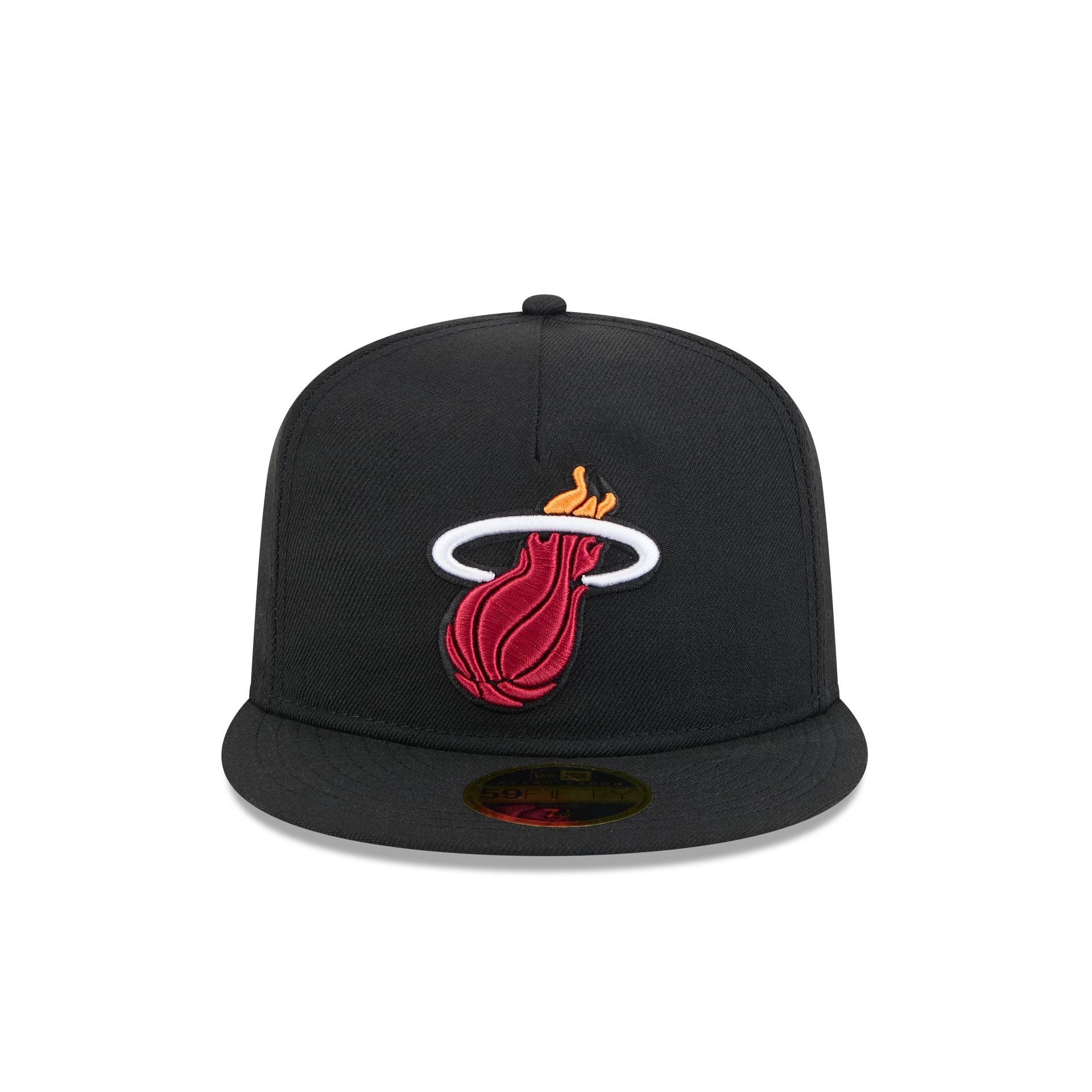 Alternative view of Miami Heat Boho Wool Retro Crown 59Fifty Fitted Hat