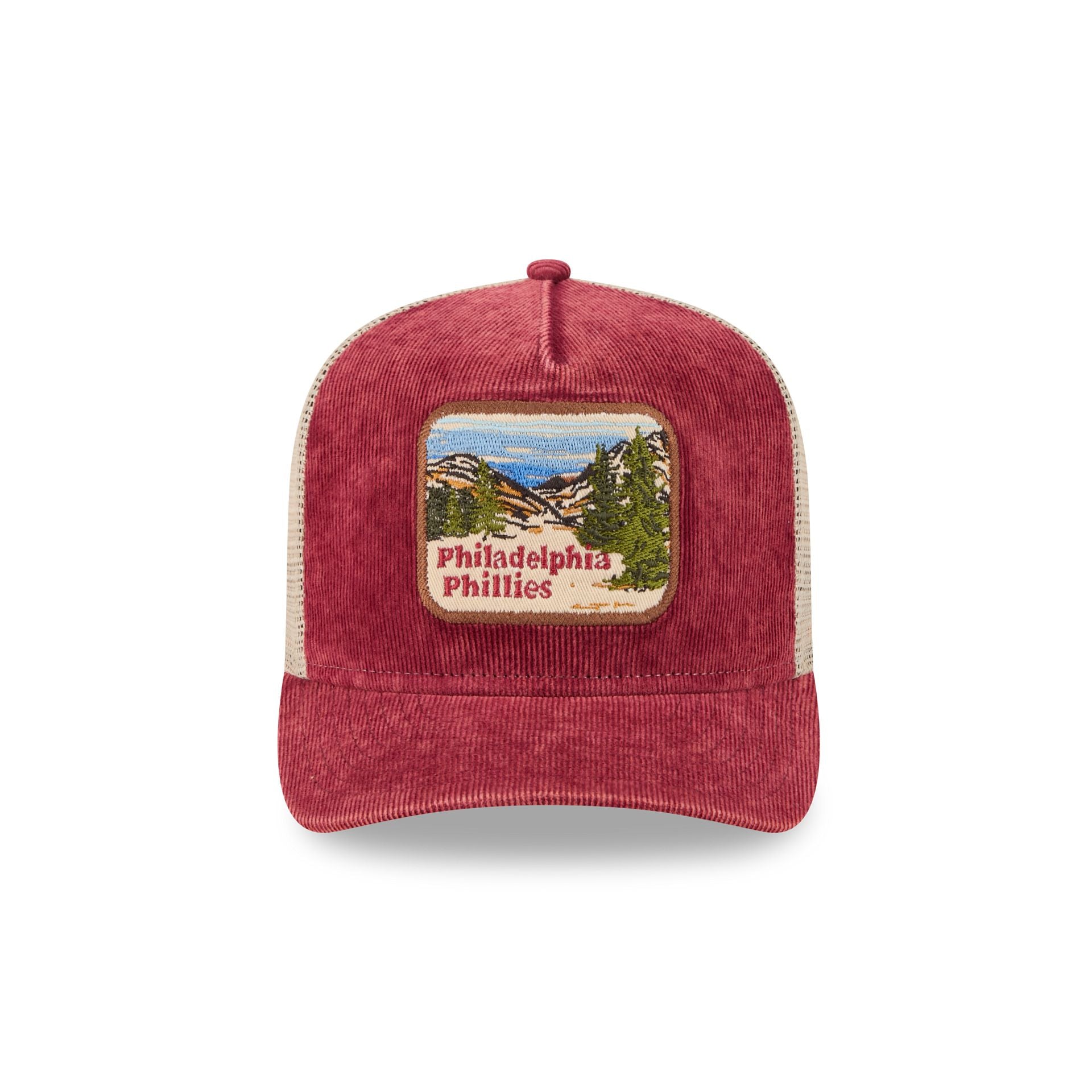 Alternative view of Philadelphia Phillies Vintage Landscape 9Fifty A-Frame Trucker Hat