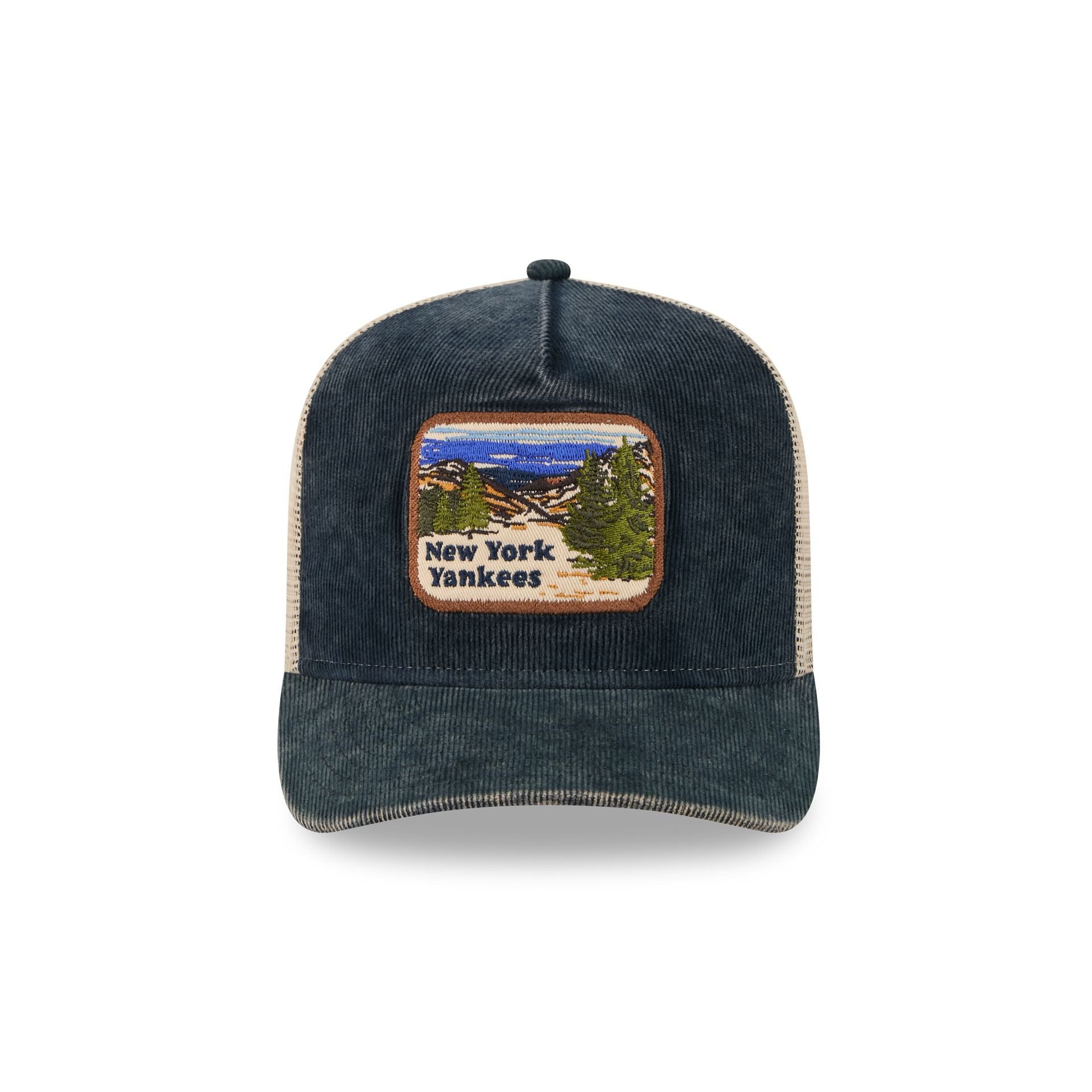 Alternative view of New York Yankees Vintage Landscape 9Fifty A-Frame Trucker Hat
