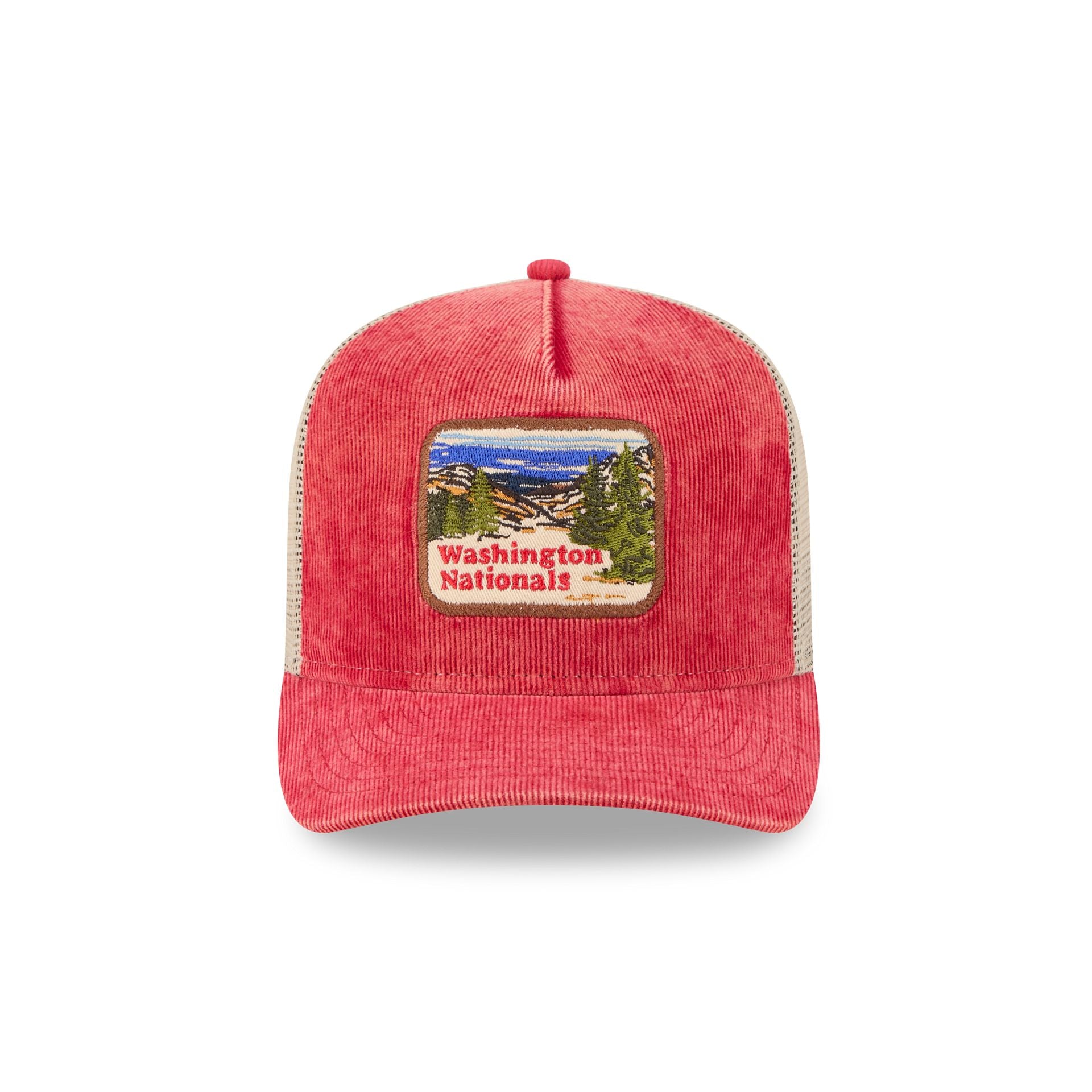 Alternative view of Washington Nationals Vintage Landscape 9Fifty A-Frame Trucker Hat