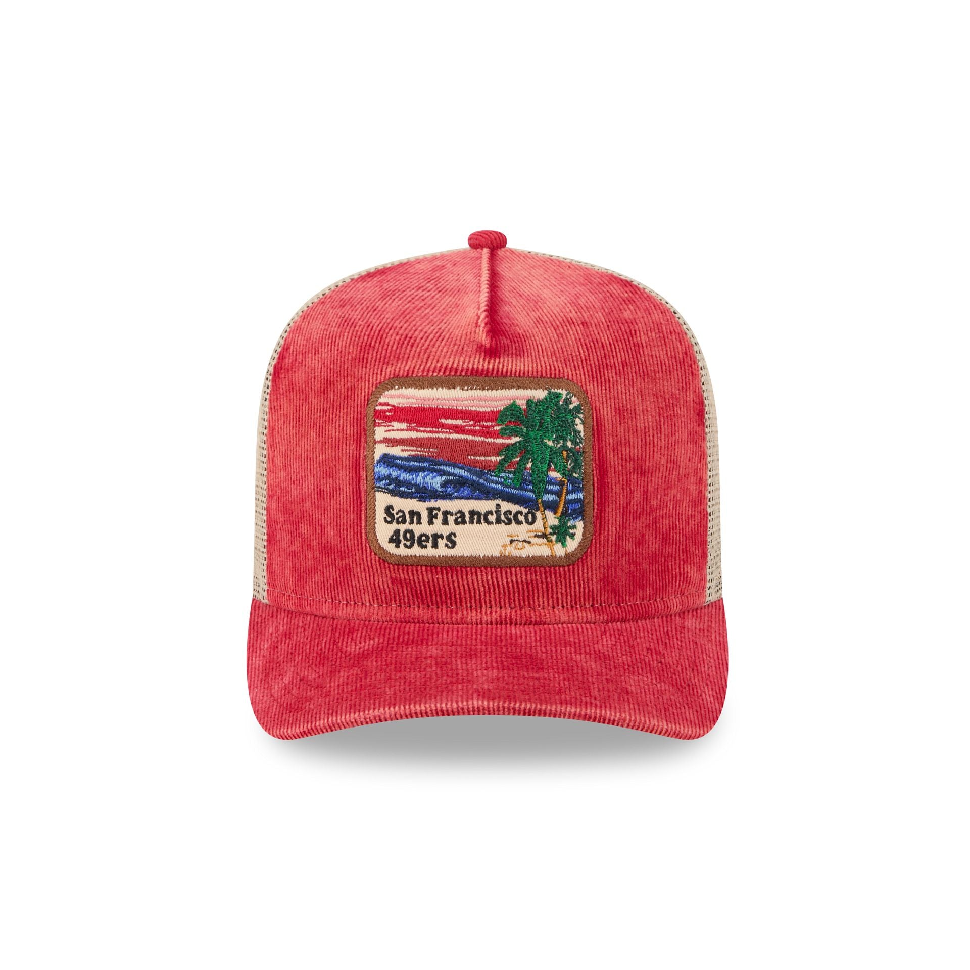 Alternative view of San Francisco 49Ers Vintage Landscape 9Fifty A-Frame Trucker Hat