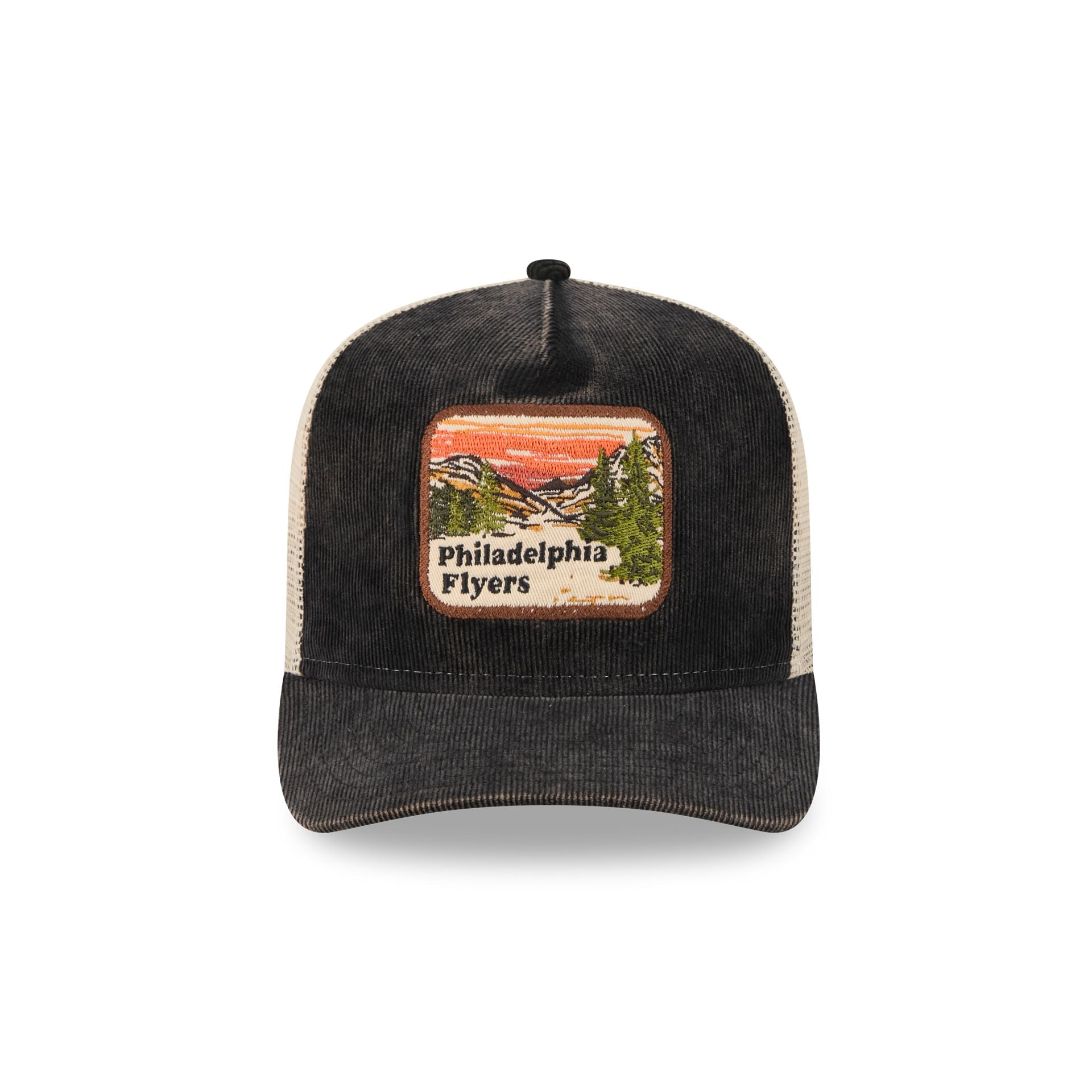 Alternative view of Philadelphia Flyers Vintage Landscape 9Fifty A-Frame Trucker Hat