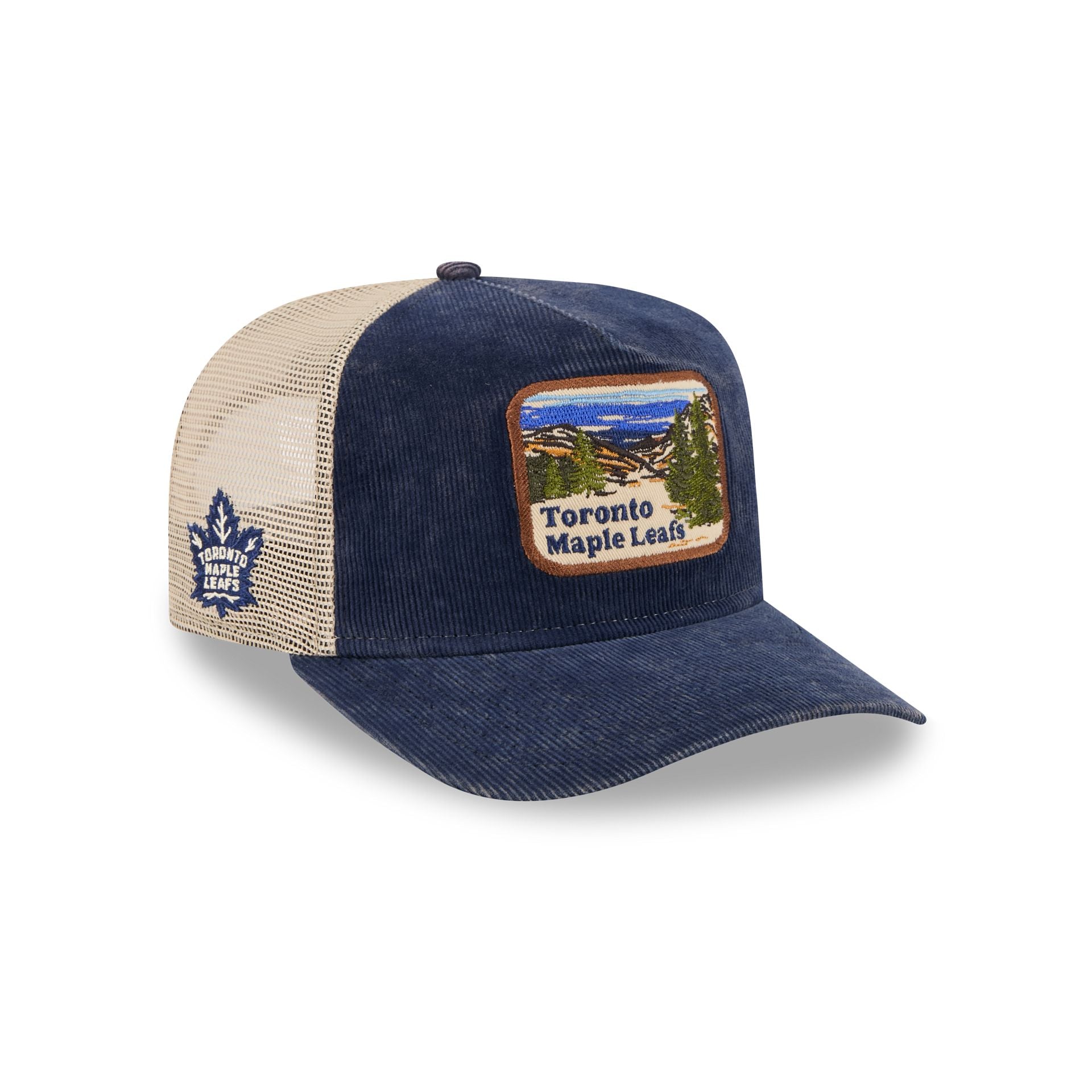 Toronto Maple Leafs Vintage Landscape 9Fifty A-Frame Trucker Hat