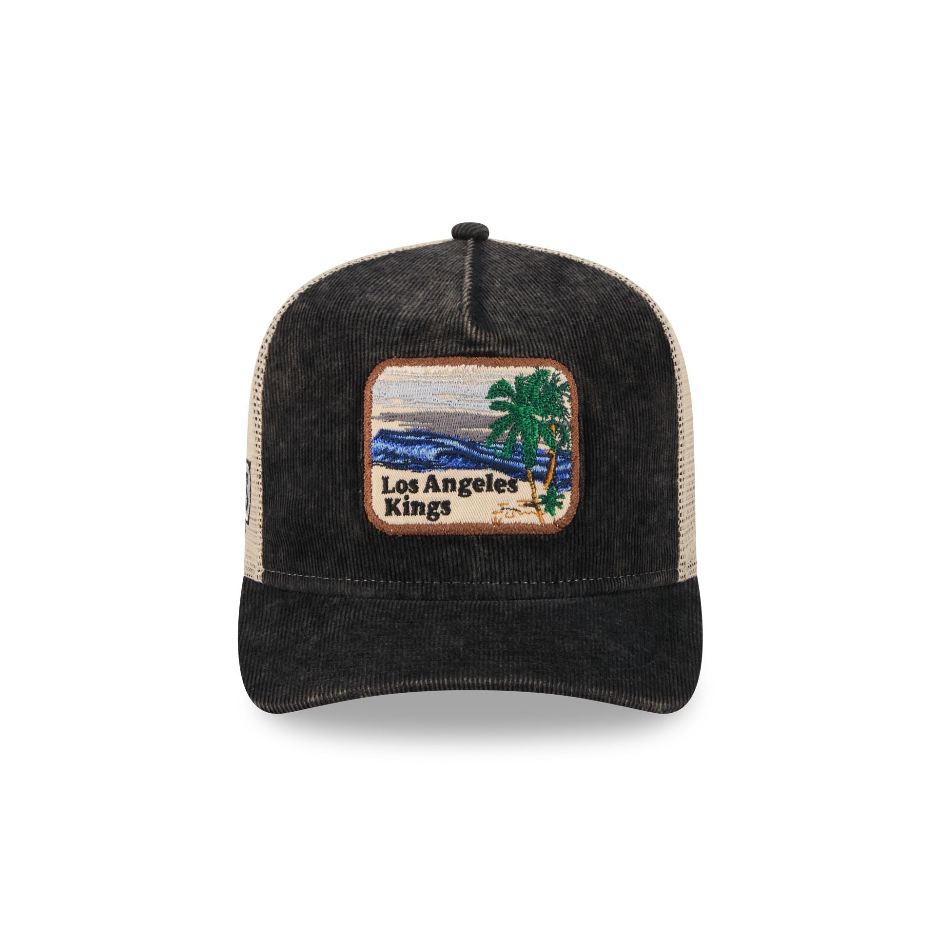 Alternative view of Los Angeles Kings Vintage Landscape 9Fifty A-Frame Trucker Hat