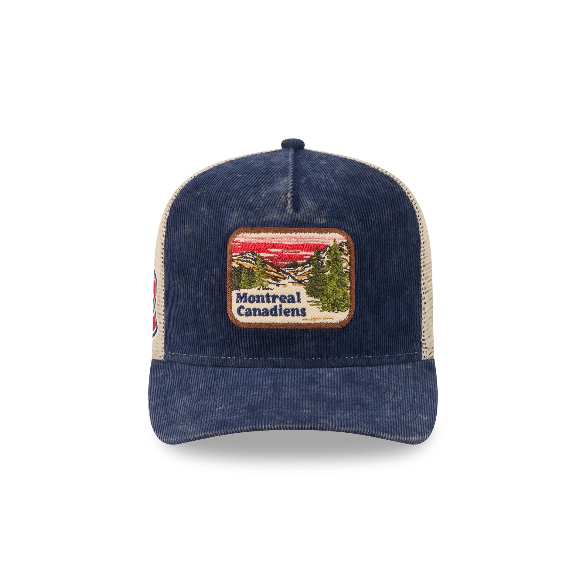 Alternative view of Montreal Canadiens Vintage Landscape 9Fifty A-Frame Trucker Hat