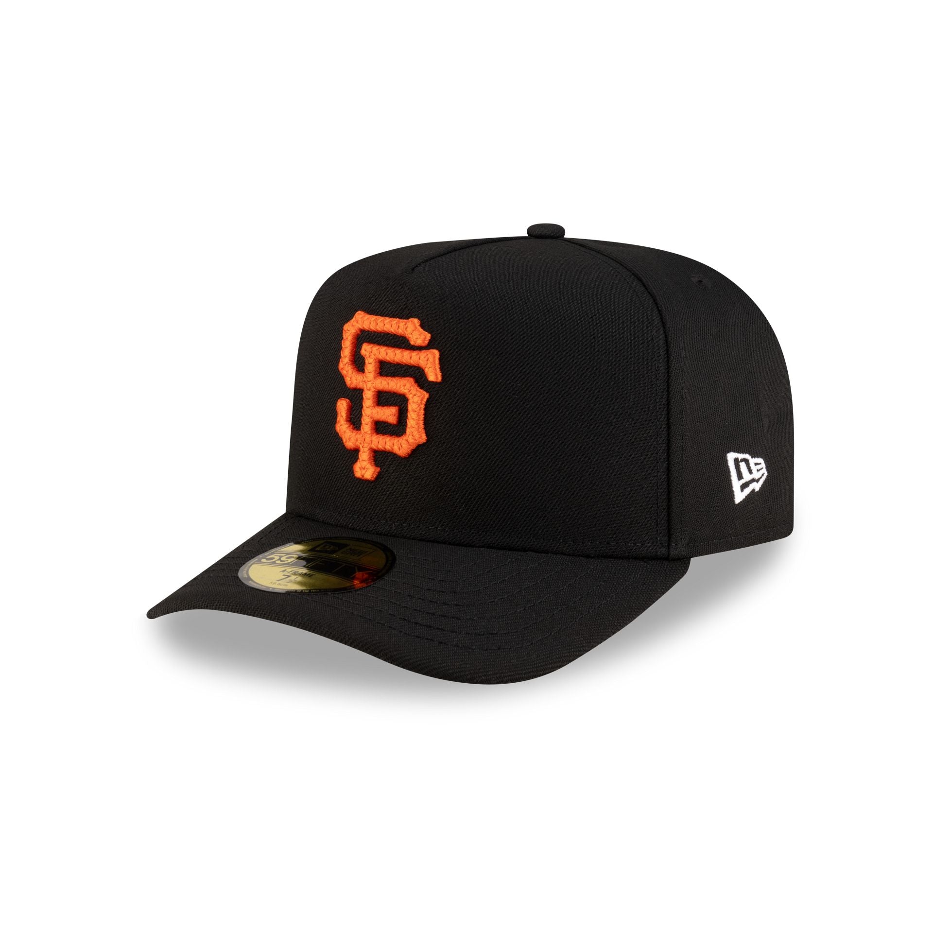 San Francisco Giants Script Safety Pin 59Fifty A-Frame Fitted Hat - Image 3