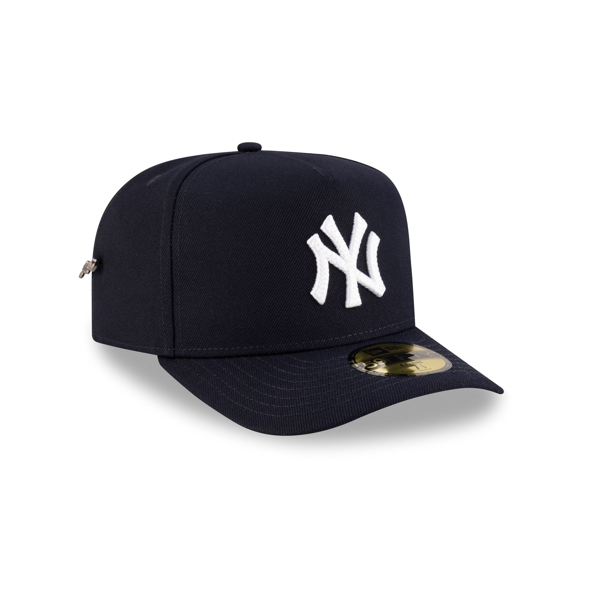 New York Yankees Script Safety Pin 59Fifty A-Frame Fitted Hat