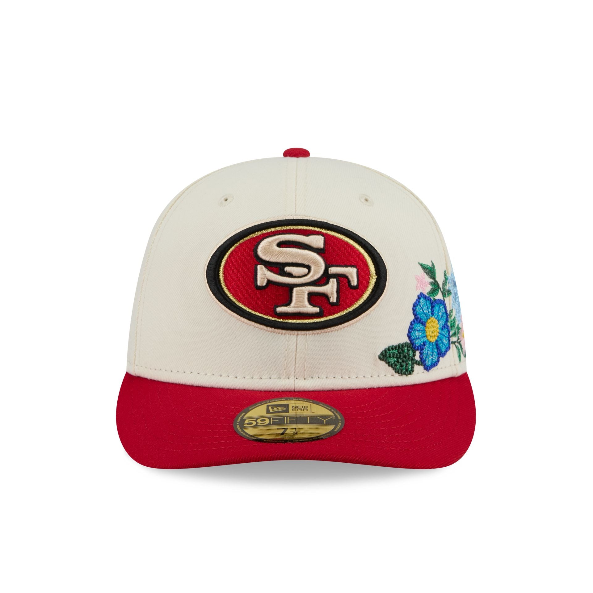 Alternative view of San Francisco 49Ers Tonal Florals White 59Fifty Fitted Hat