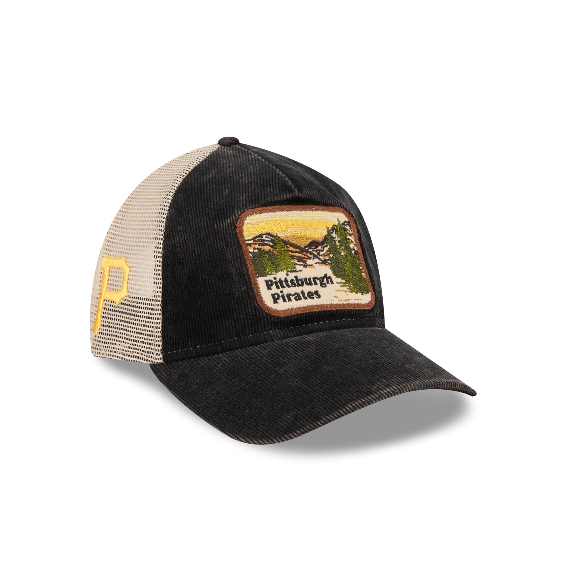 Pittsburgh Pirates Vintage Landscape 9Twenty A-Frame Trucker Hat