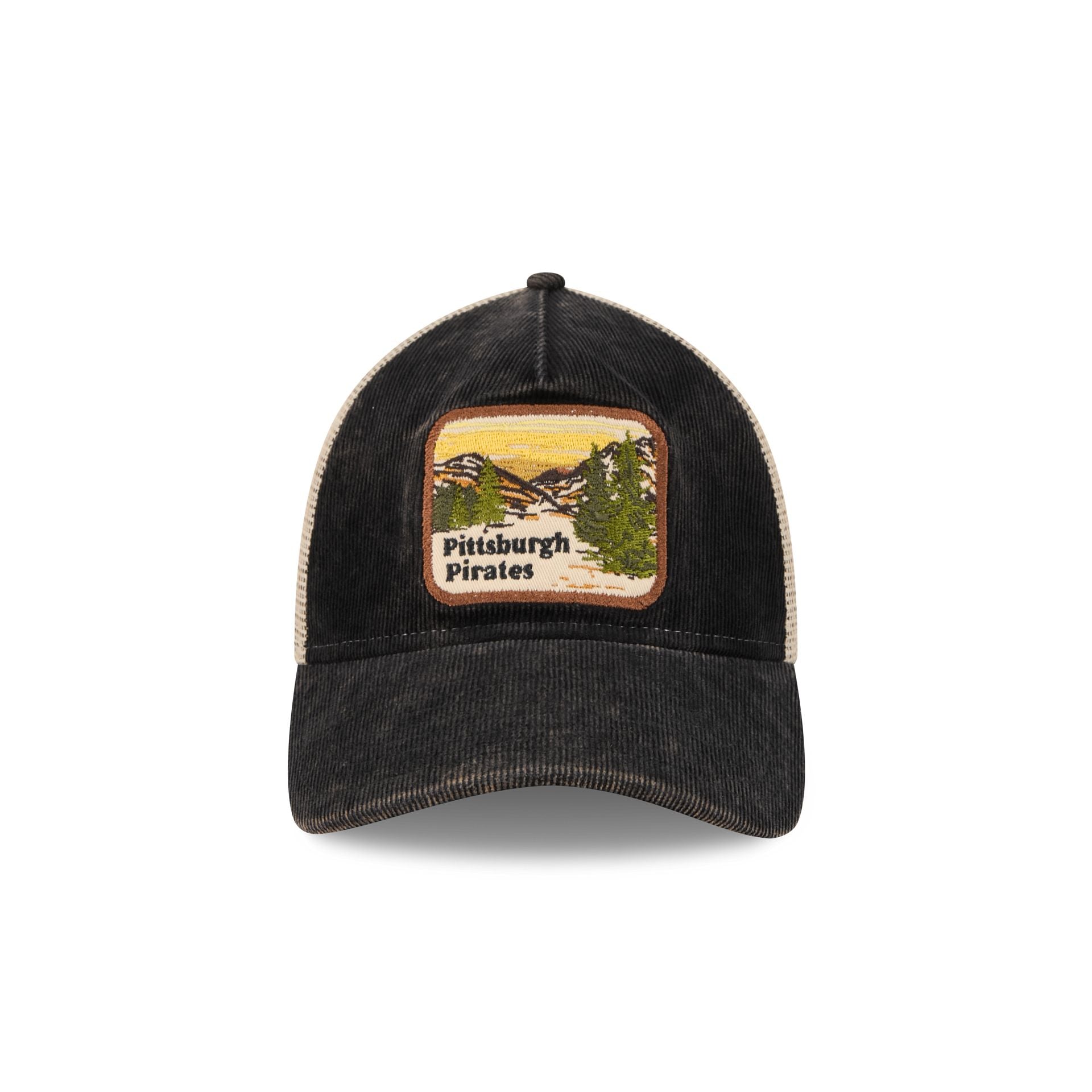 Alternative view of Pittsburgh Pirates Vintage Landscape 9Twenty A-Frame Trucker Hat