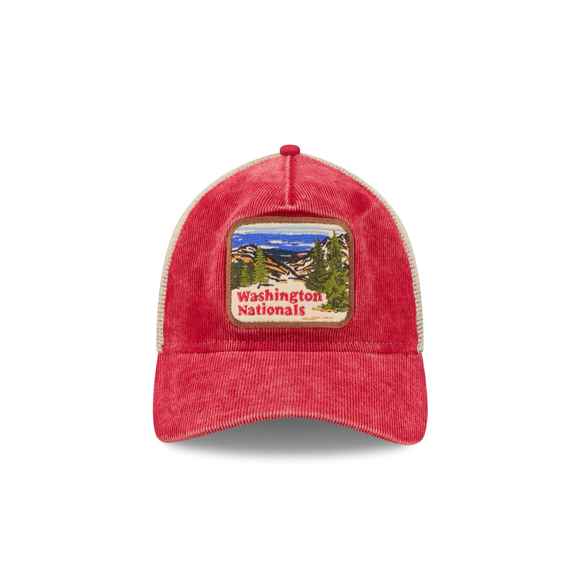 Alternative view of Washington Nationals Vintage Landscape 9Twenty A-Frame Trucker Hat