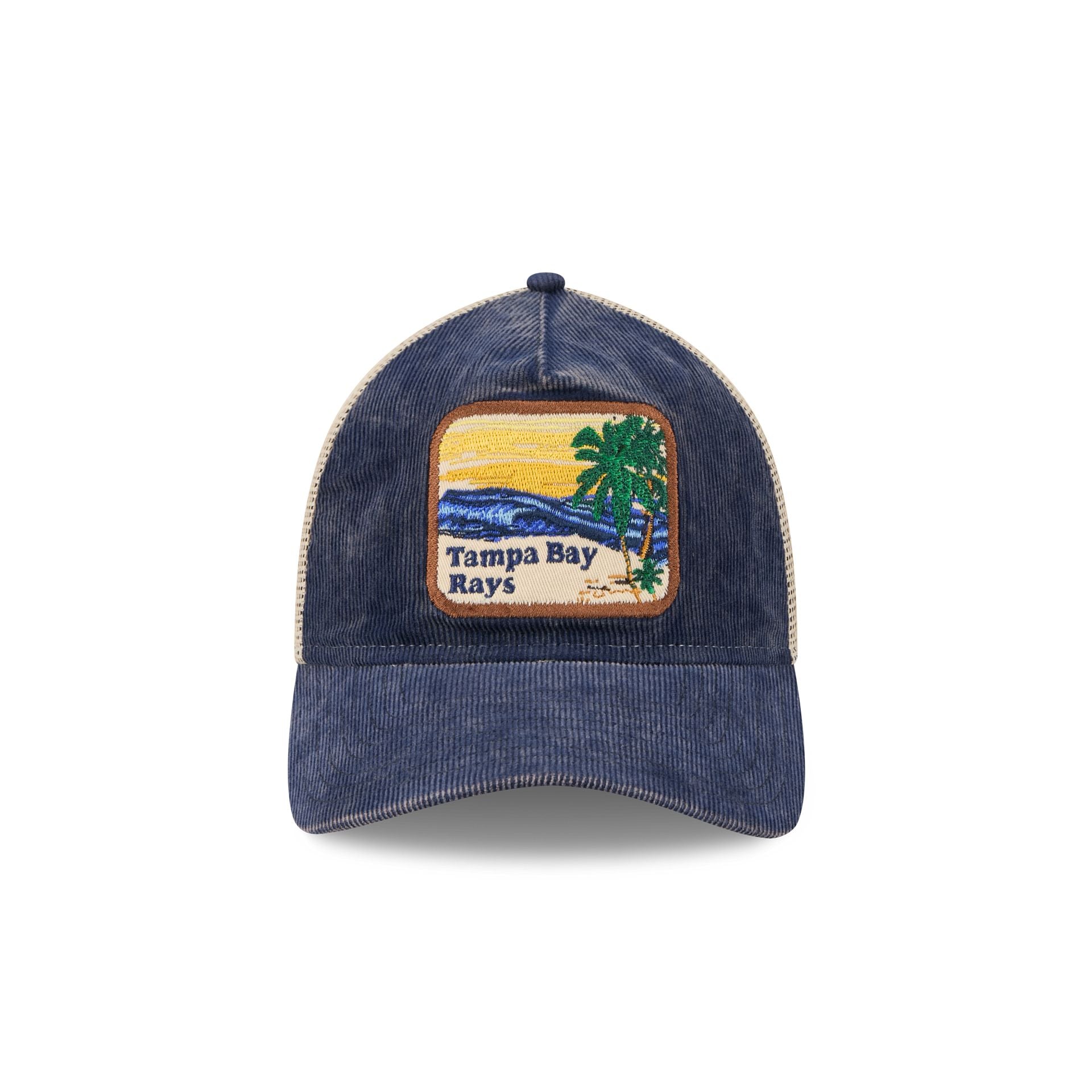 Alternative view of Tampa Bay Rays Vintage Landscape 9Twenty A-Frame Trucker Hat