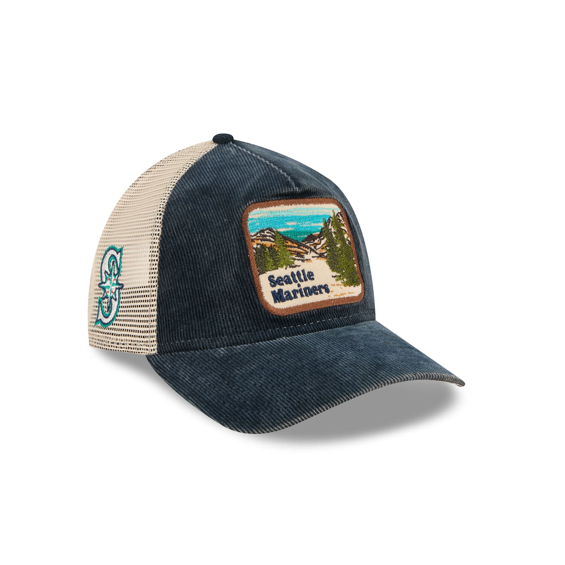 Seattle Mariners Vintage Landscape 9Twenty A-Frame Trucker Hat