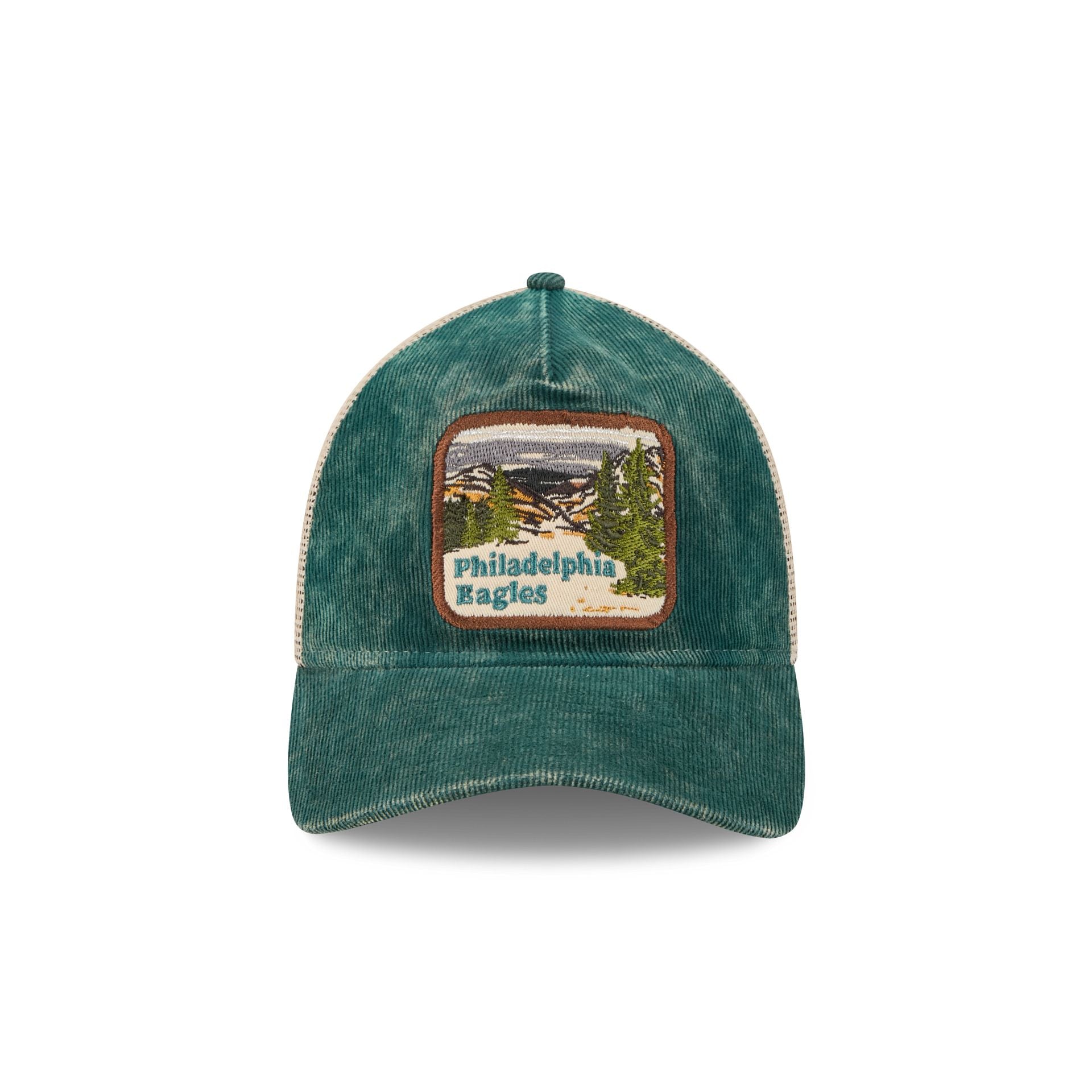 Alternative view of Philadelphia Eagles Vintage Landscape 9Twenty A-Frame Trucker Hat
