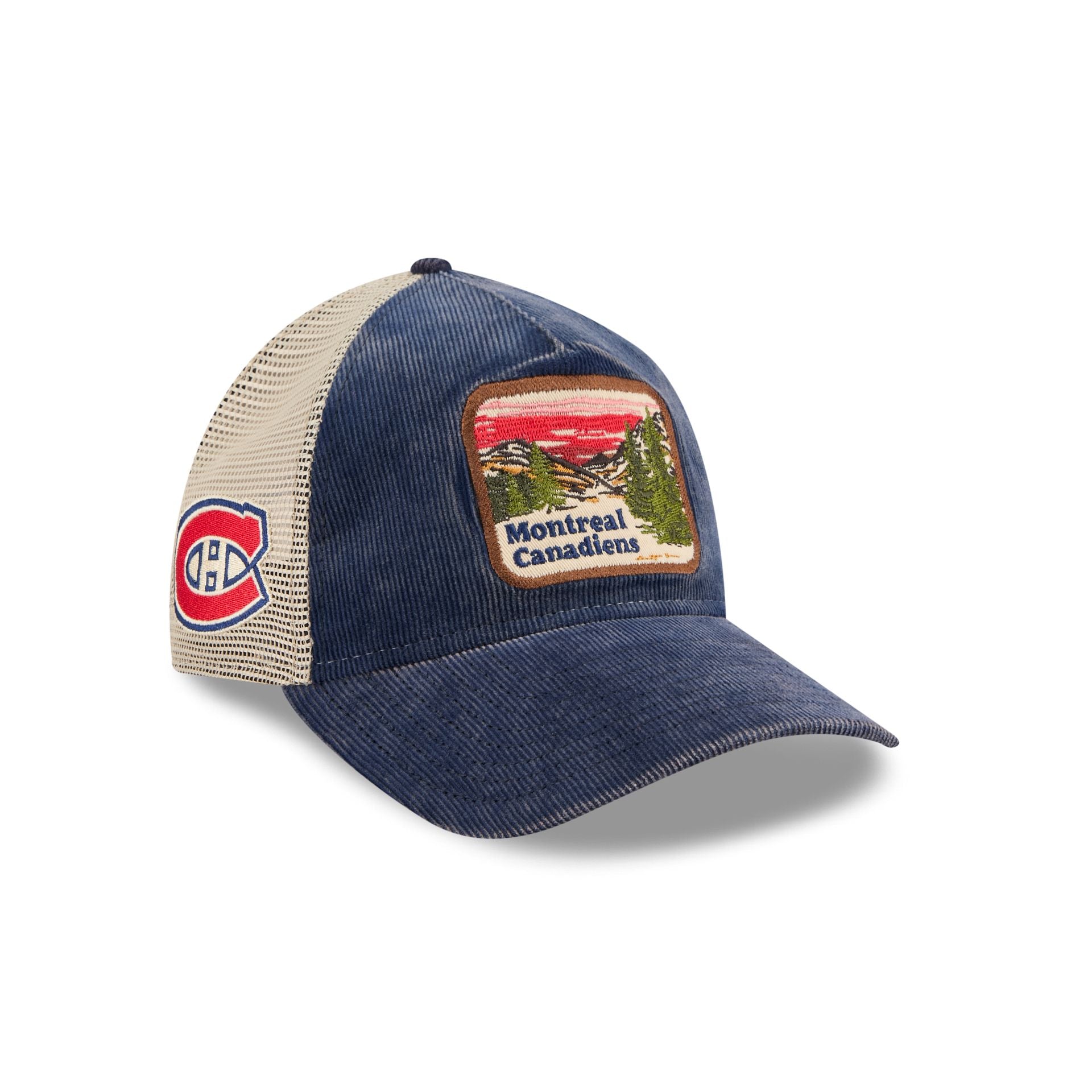 Montreal Canadiens Vintage Landscape 9Twenty A-Frame Trucker Hat