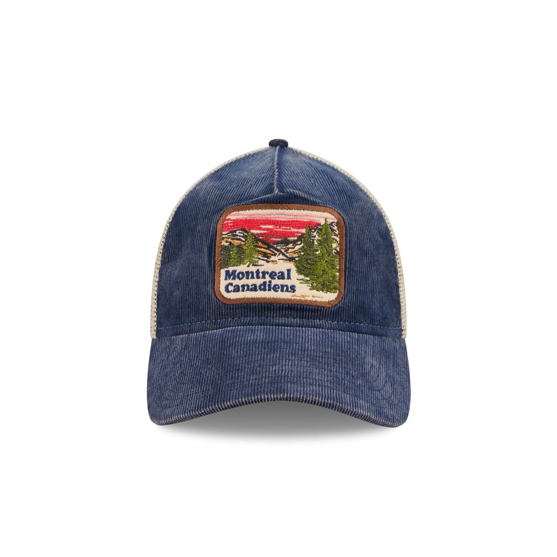Alternative view of Montreal Canadiens Vintage Landscape 9Twenty A-Frame Trucker Hat