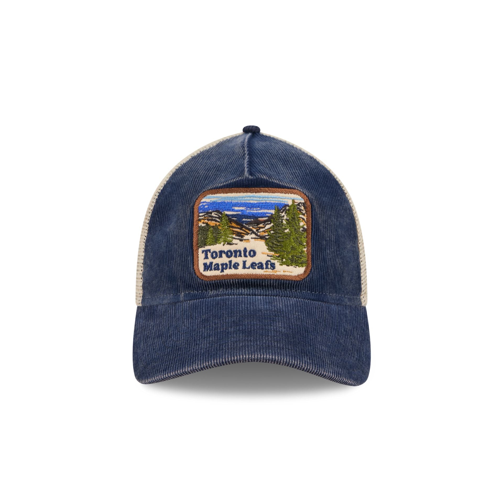 Alternative view of Toronto Maple Leafs Vintage Landscape 9Twenty A-Frame Trucker Hat