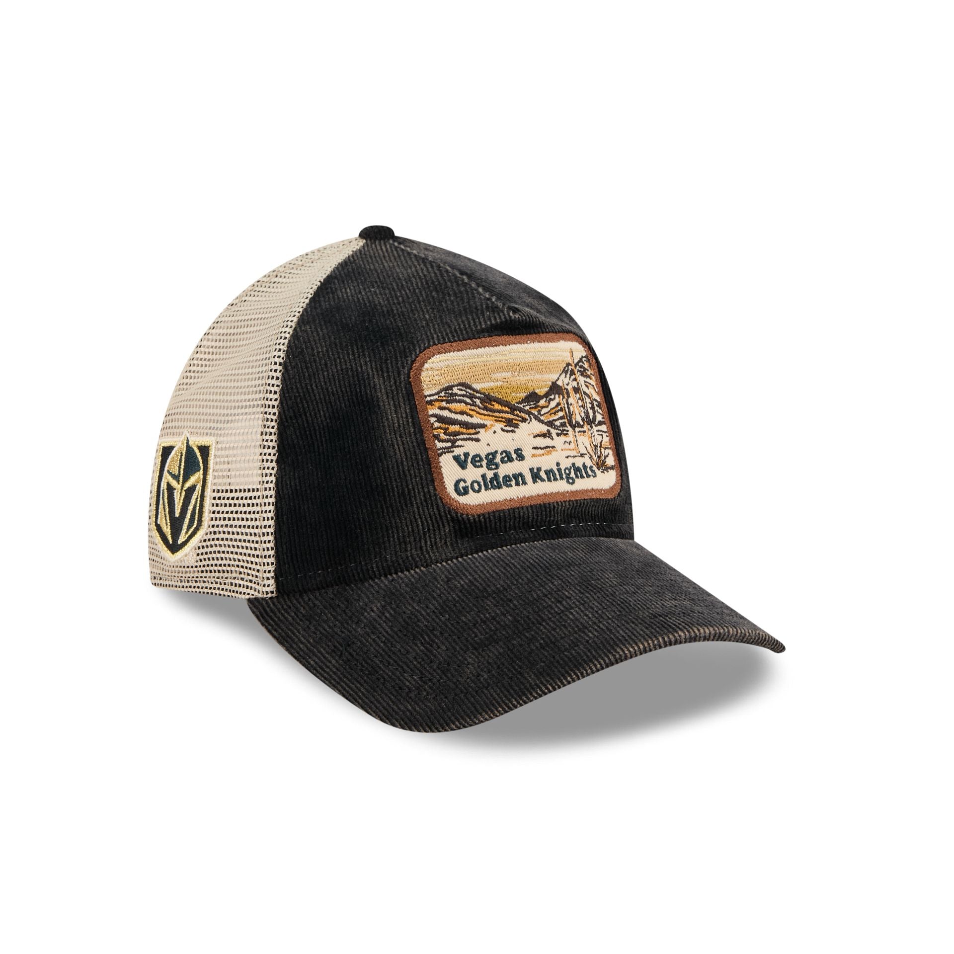 Vegas Golden Knights Vintage Landscape 9Twenty A-Frame Trucker Hat