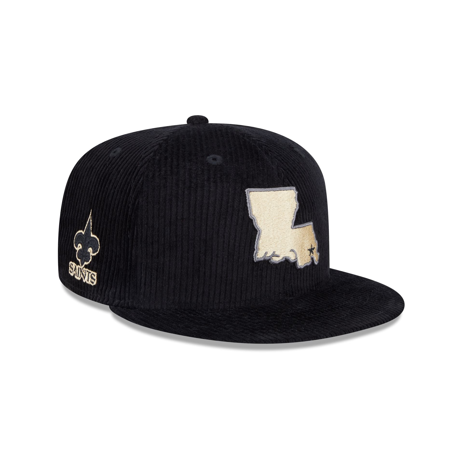 New Orleans Saints Color Pop Cord 59Fifty Fitted Hat